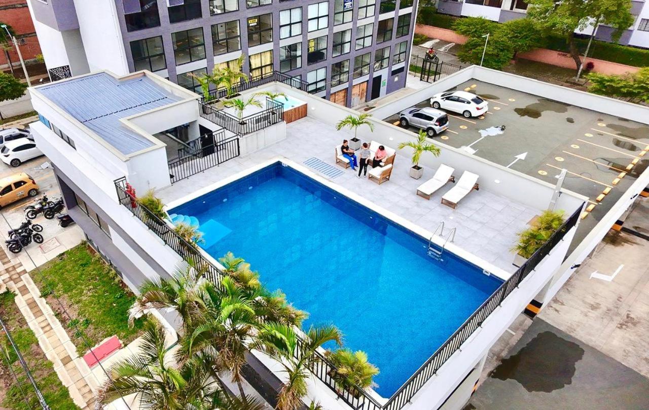 Cali - Apartaestudios Edificio Miro Living Refugio