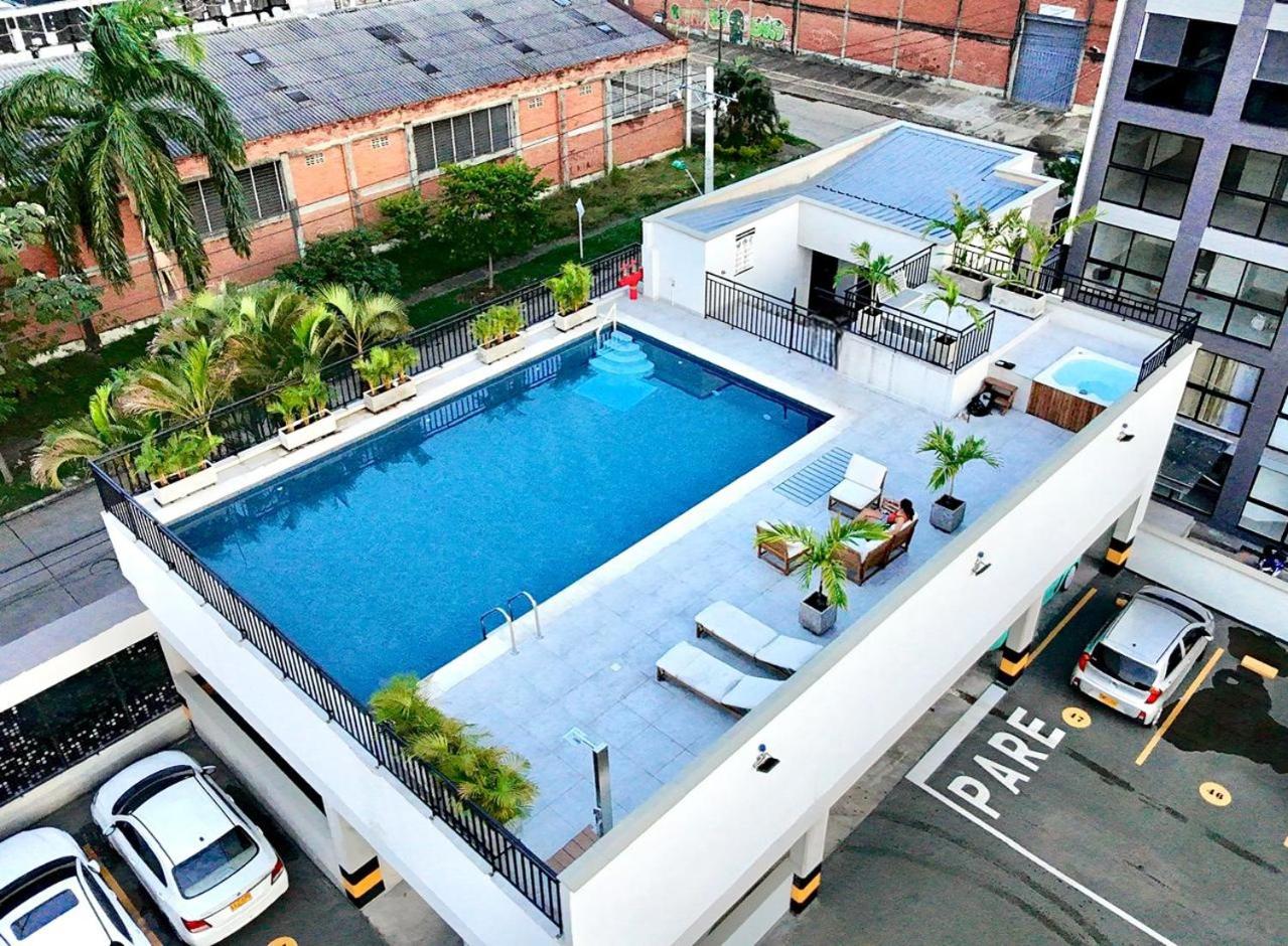 Cali - Apartaestudios Edificio Miro Living Refugio
