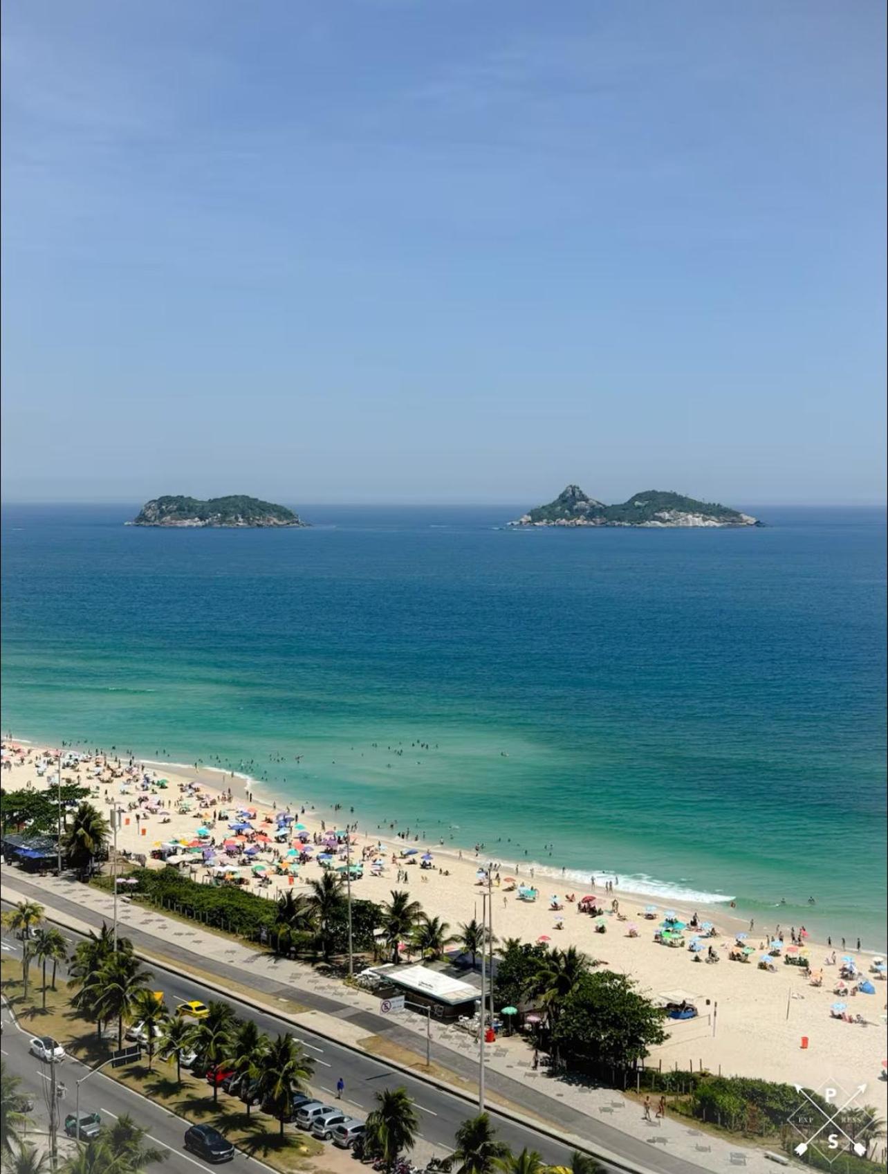 Apart Hotel Barra da Tijuca em frente à praia