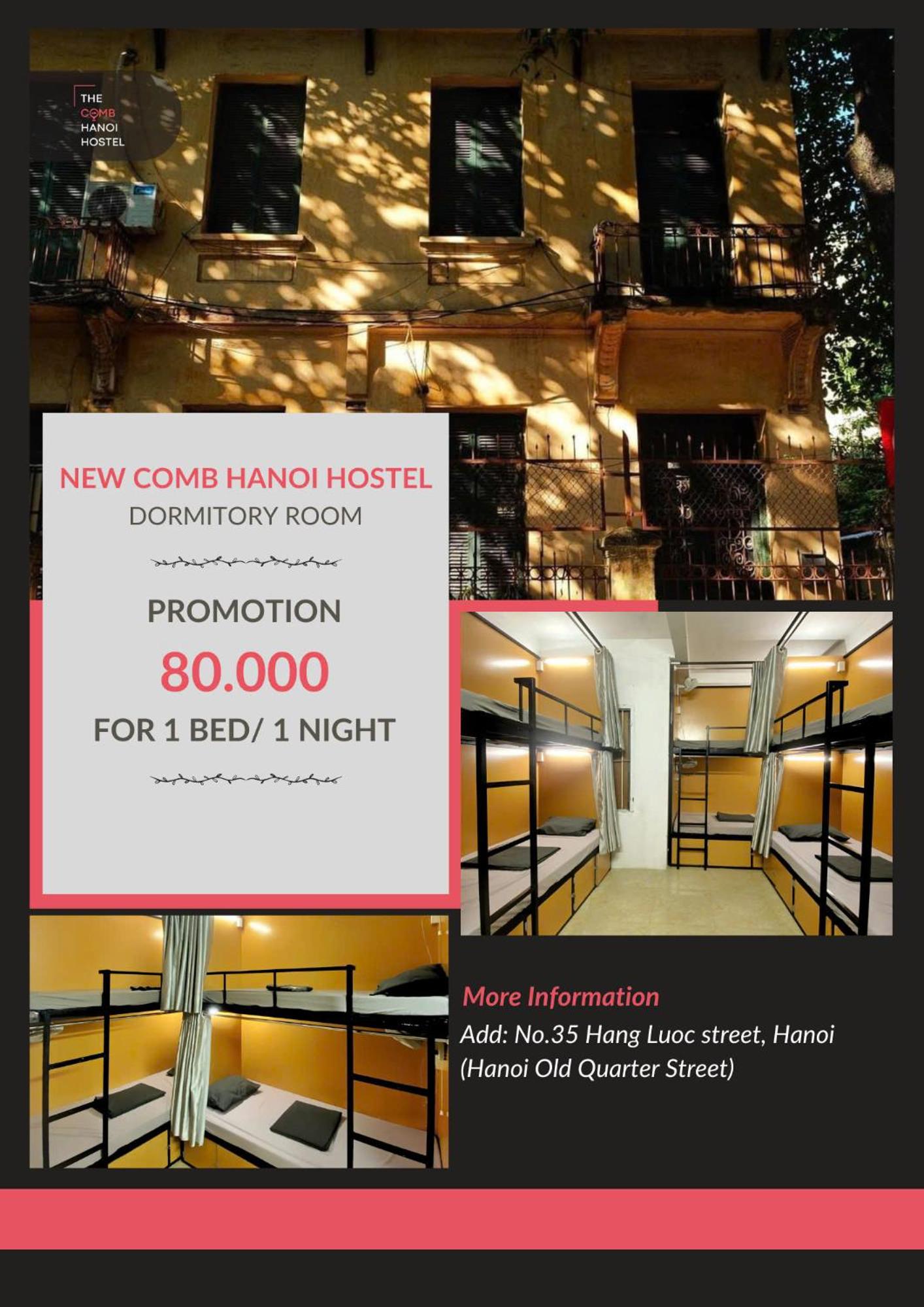Hanoi New Comb Hostel