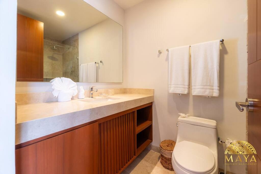 NHOA 303A Lux 2BR Condo Pool View in Aldea Zama