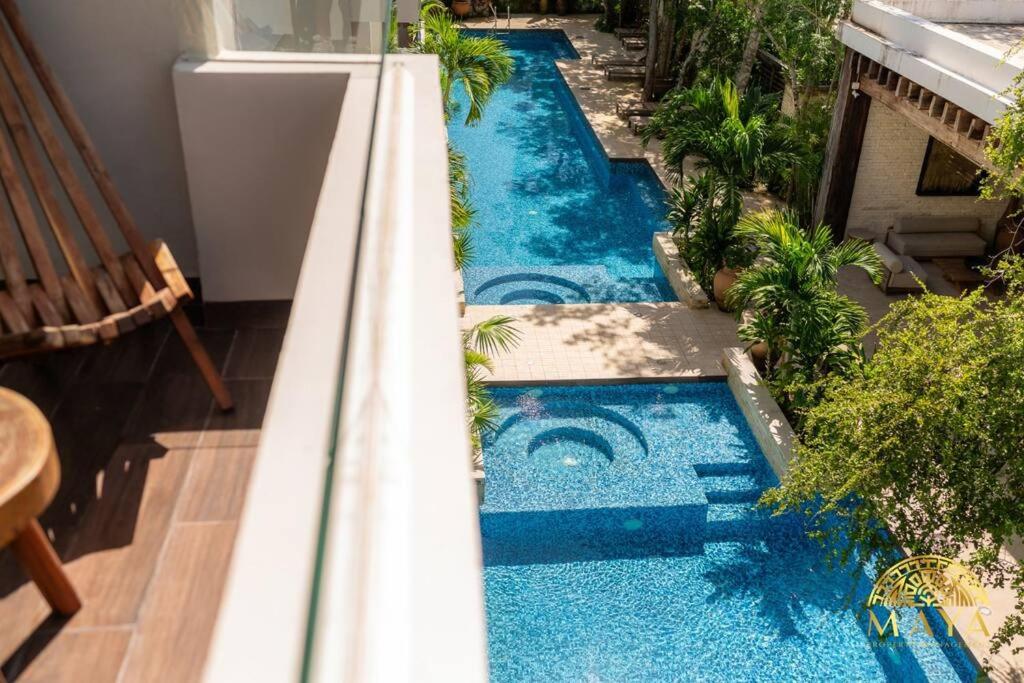 NHOA 303A Lux 2BR Condo Pool View in Aldea Zama