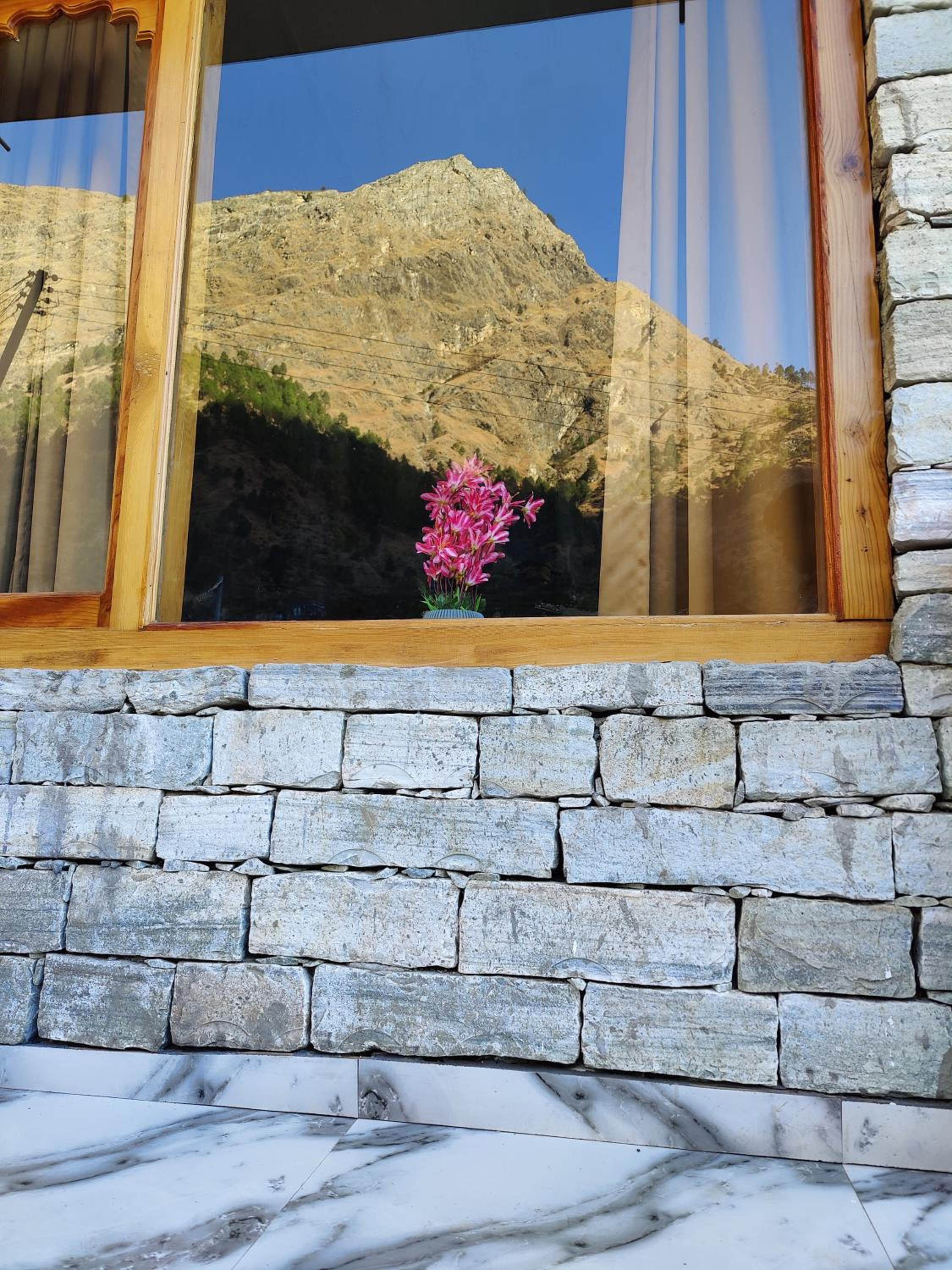 Tirthan Stone Age inn view 5