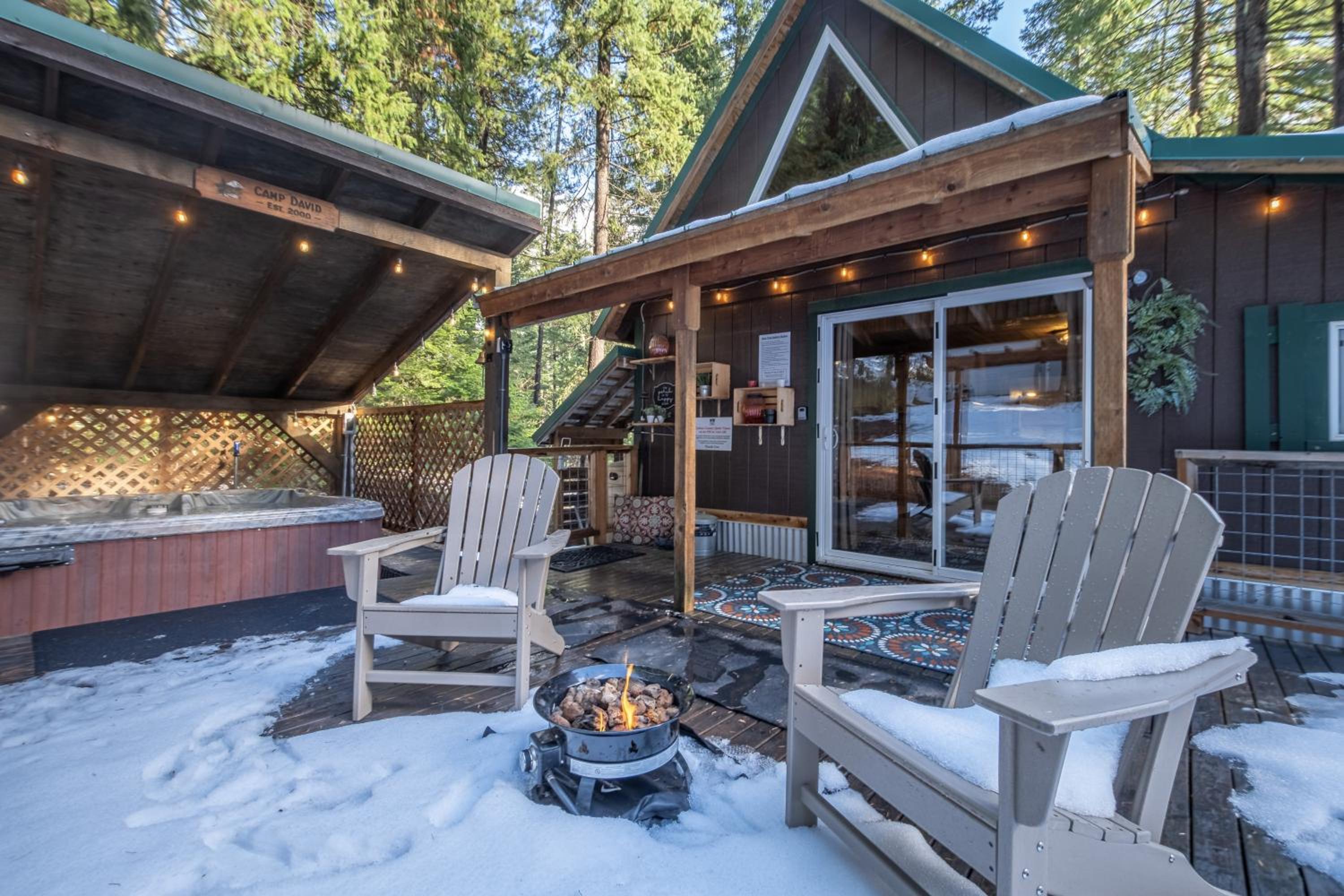 Camp David Cabin view 2