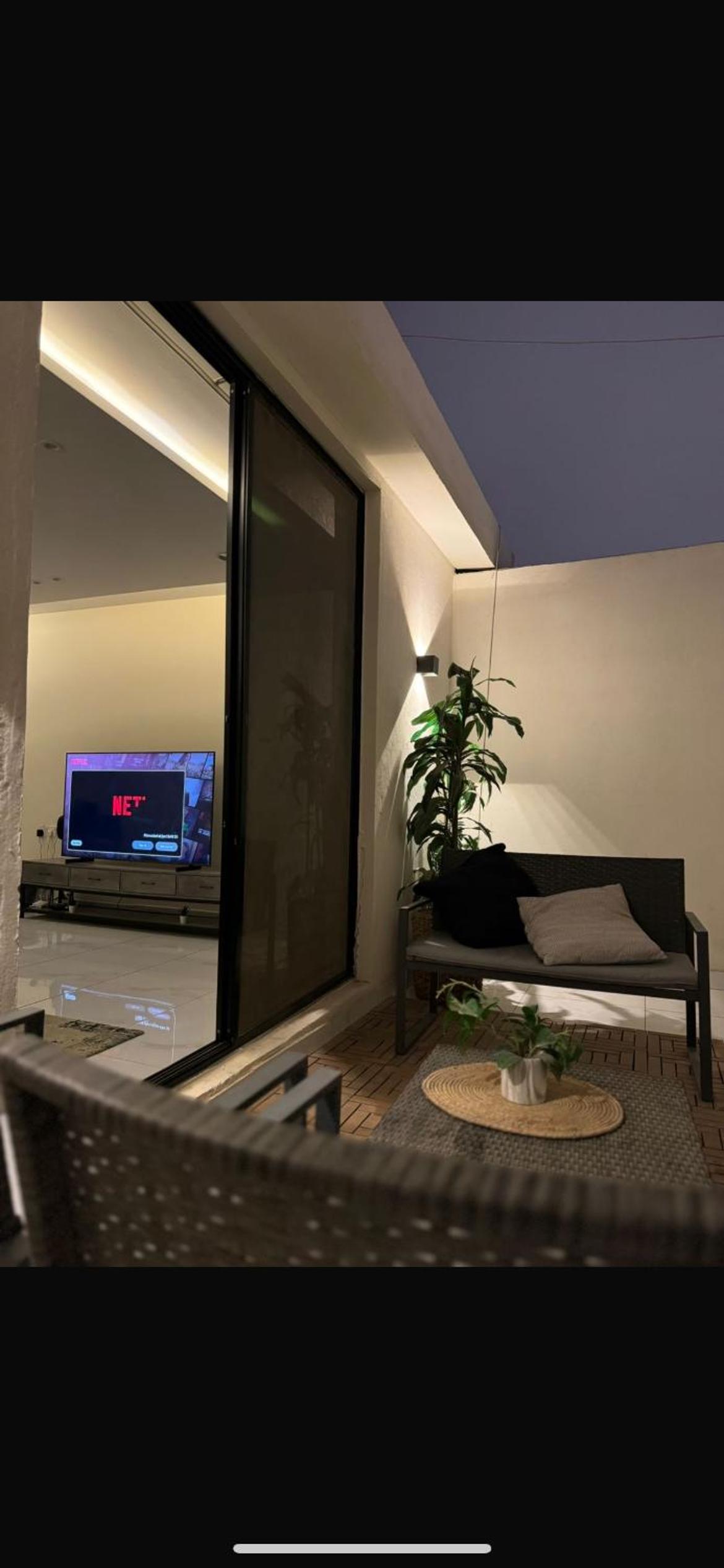 Room with garden view