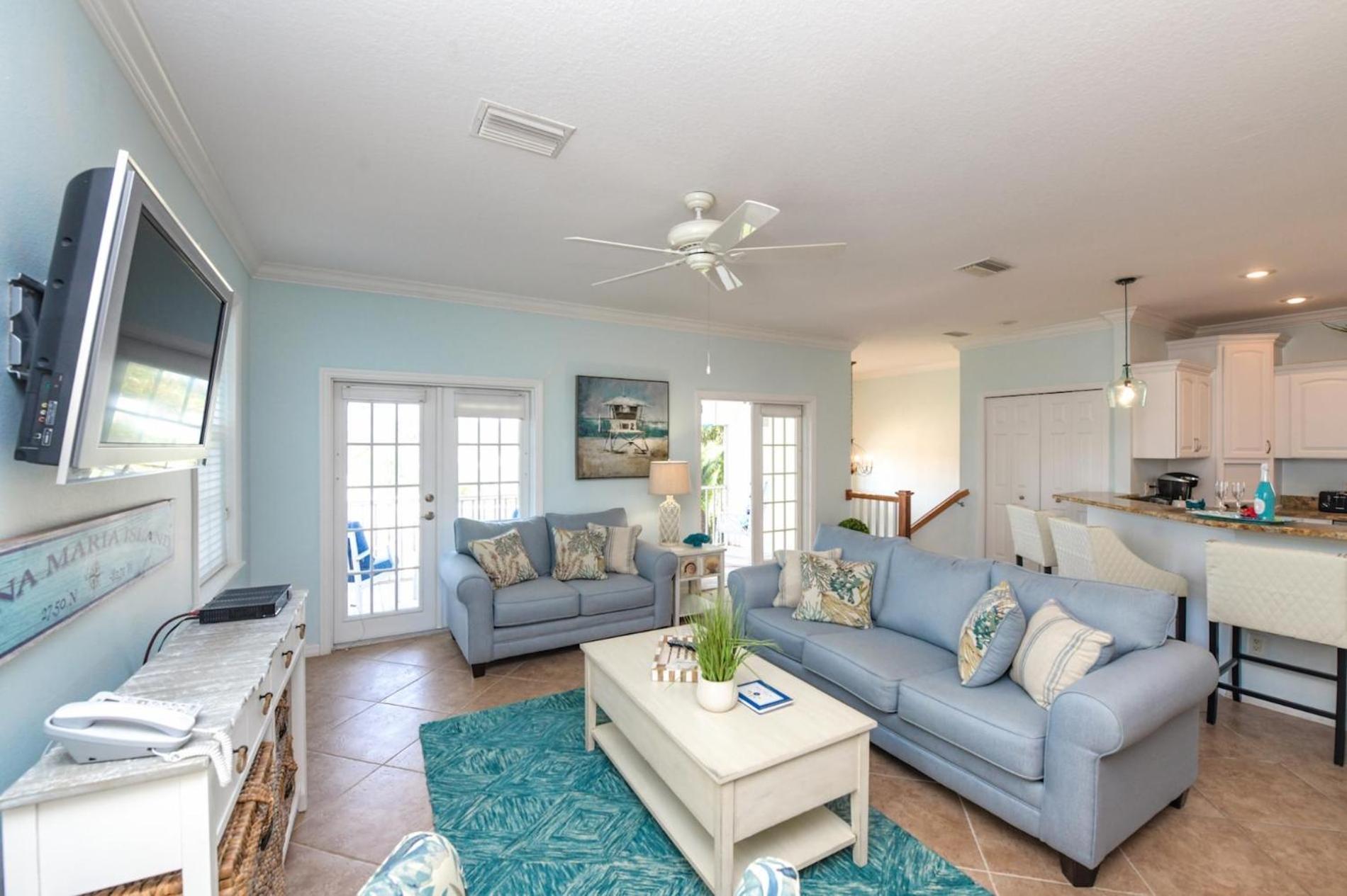 Blue Haven Beach House - Peek at Gulf Heated Pool Elevator 4 Min Walk to Beach Games view 4