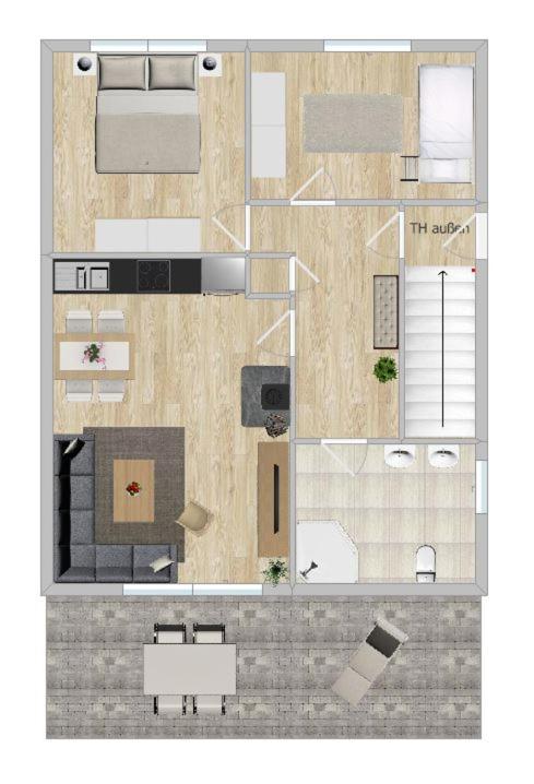 27 Ferienwohnung an der Reiterkoppel 49a EG