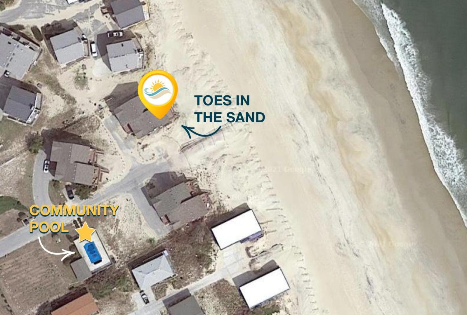 7041 - Toes in the Sand view 4