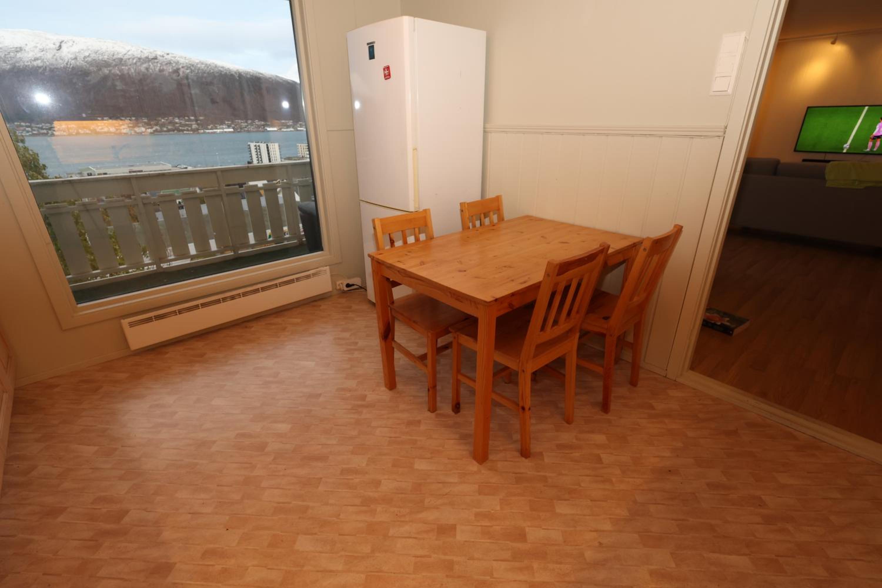 Great view from living room and balcony