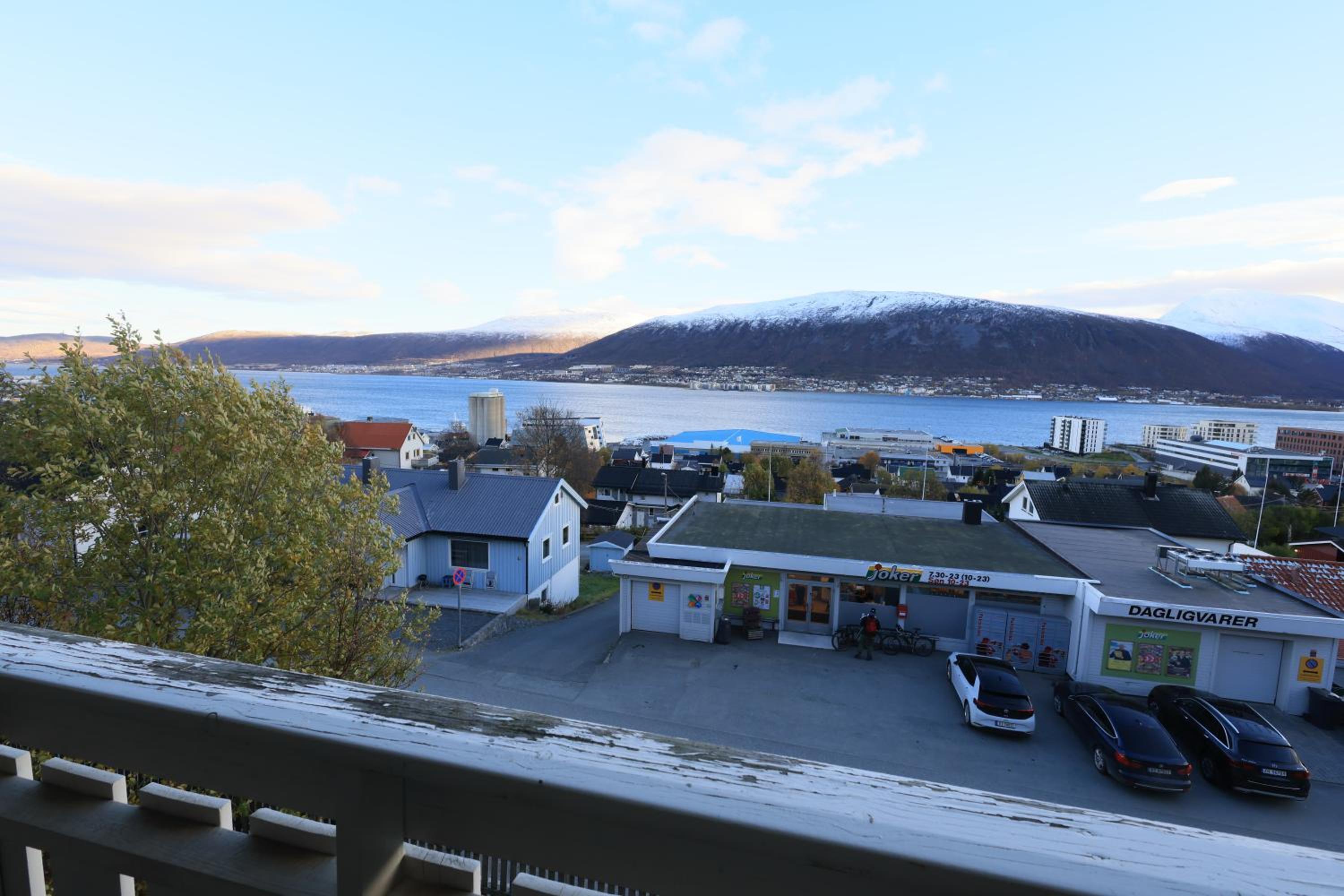 Great view from living room and balcony