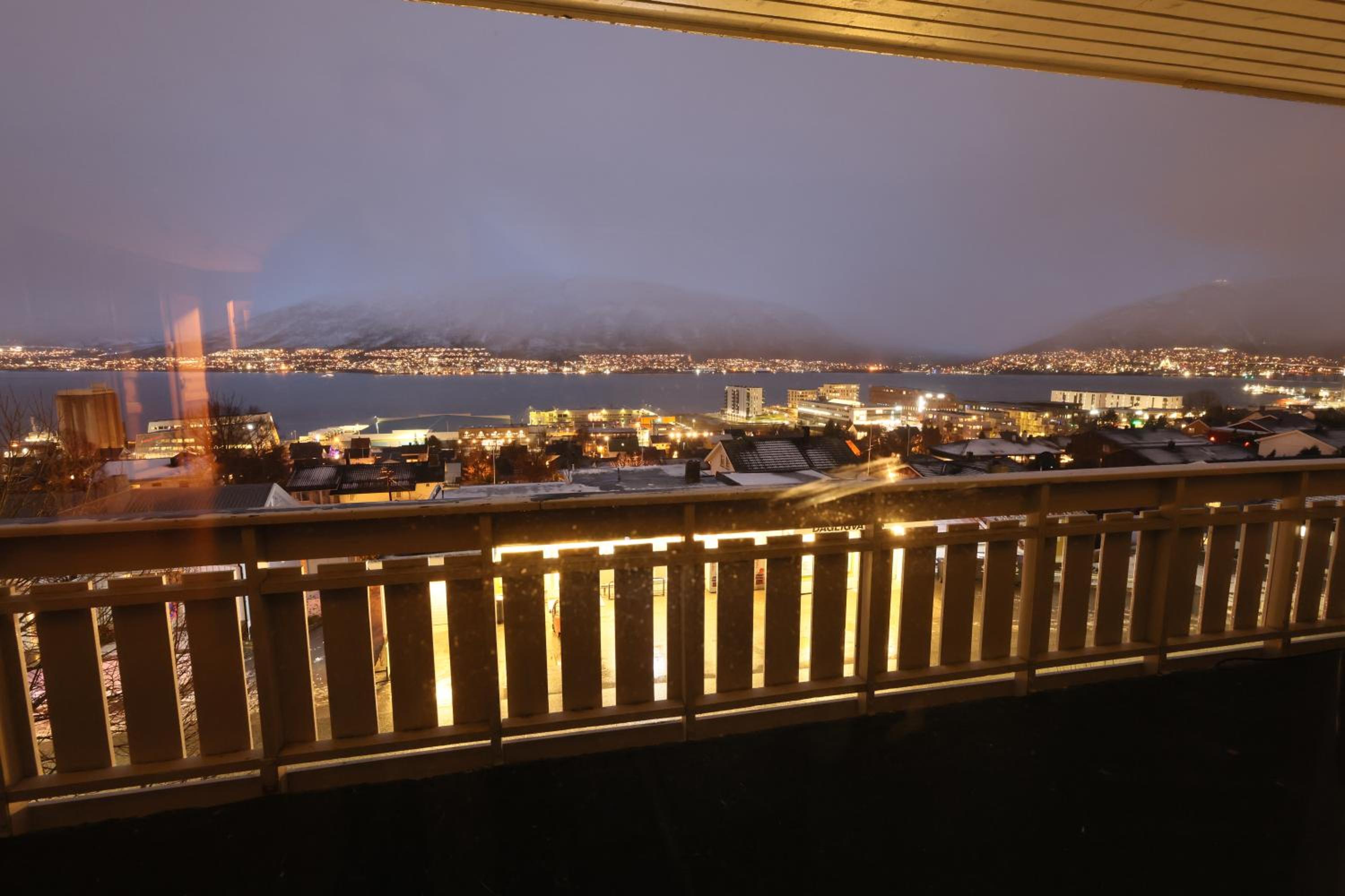 Great view from living room and balcony