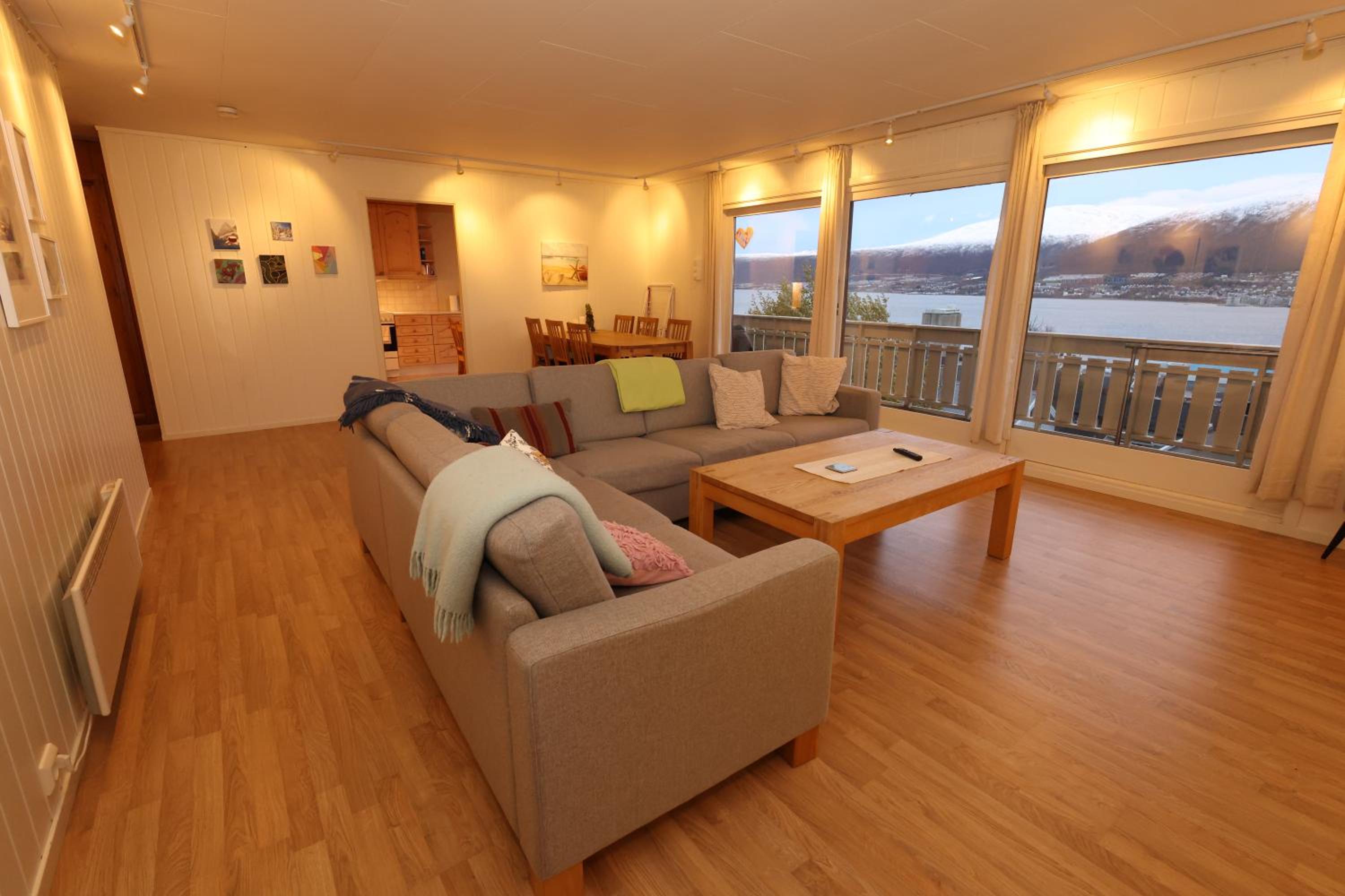 Great view from living room and balcony