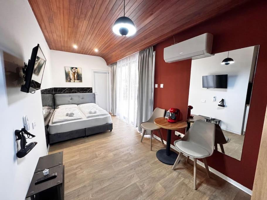Modern Studio N1 private Kitchenette and Bathroom