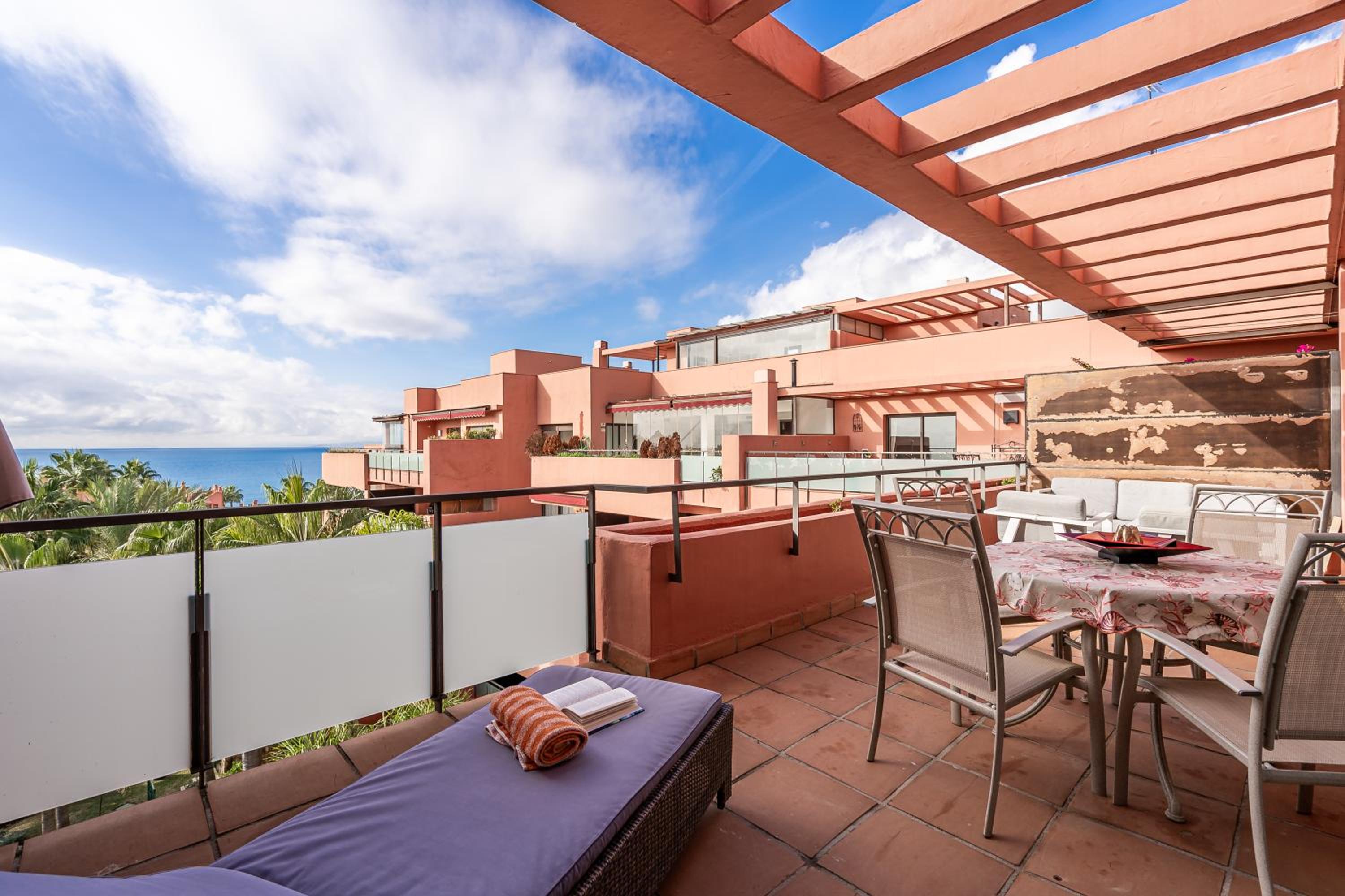 Beachside duplex penthouse close to Estepona town