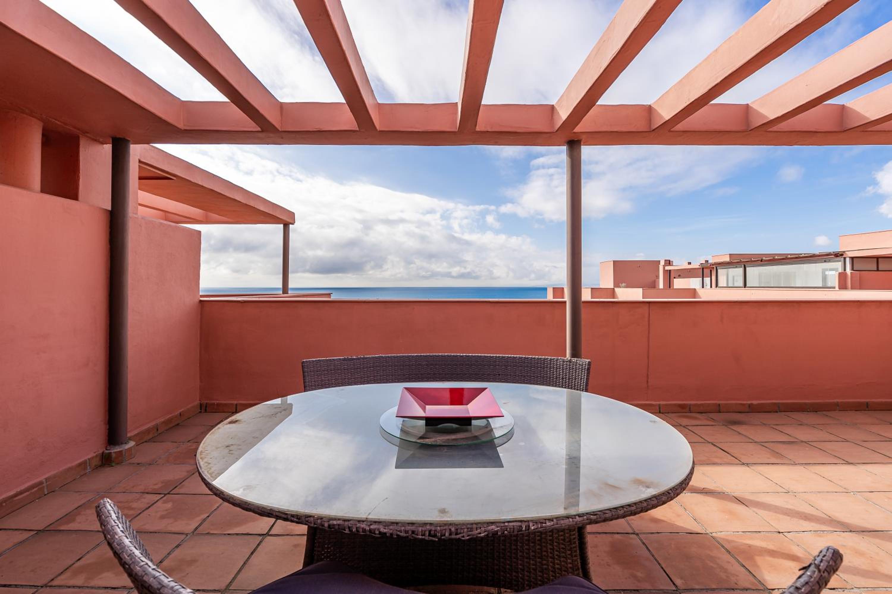 Beachside duplex penthouse close to Estepona town