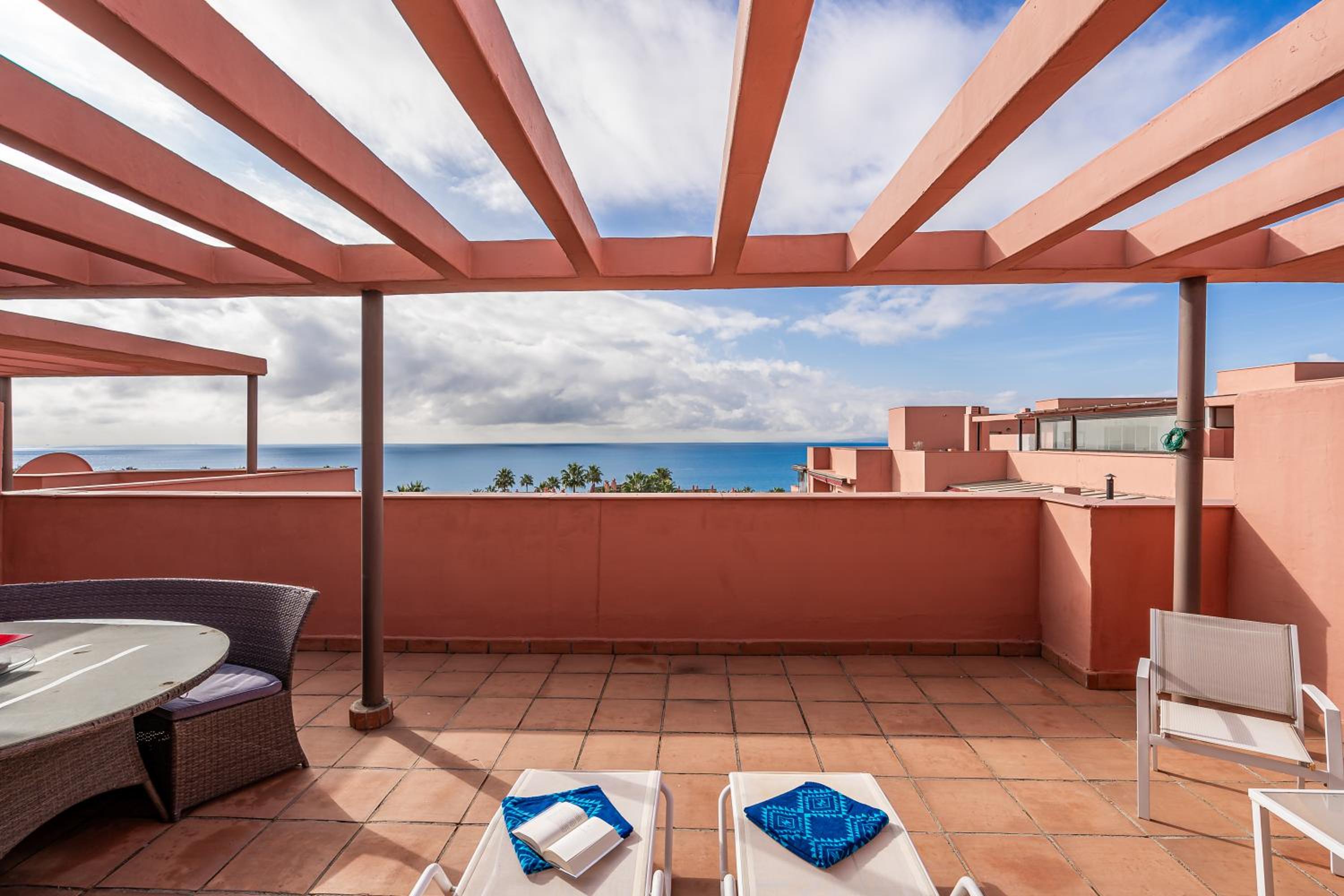 Beachside duplex penthouse close to Estepona town