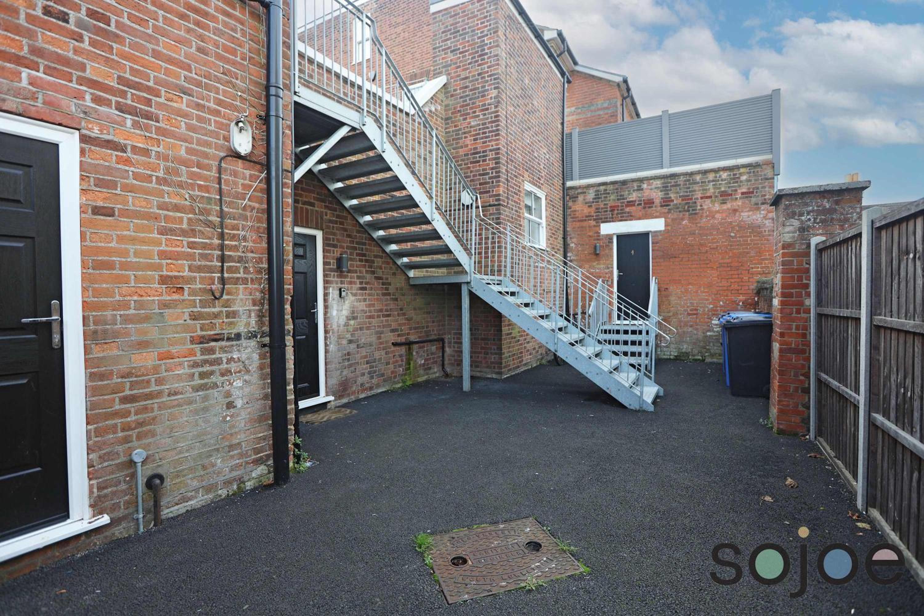 Newly converted two bed ground floor apartment view 2
