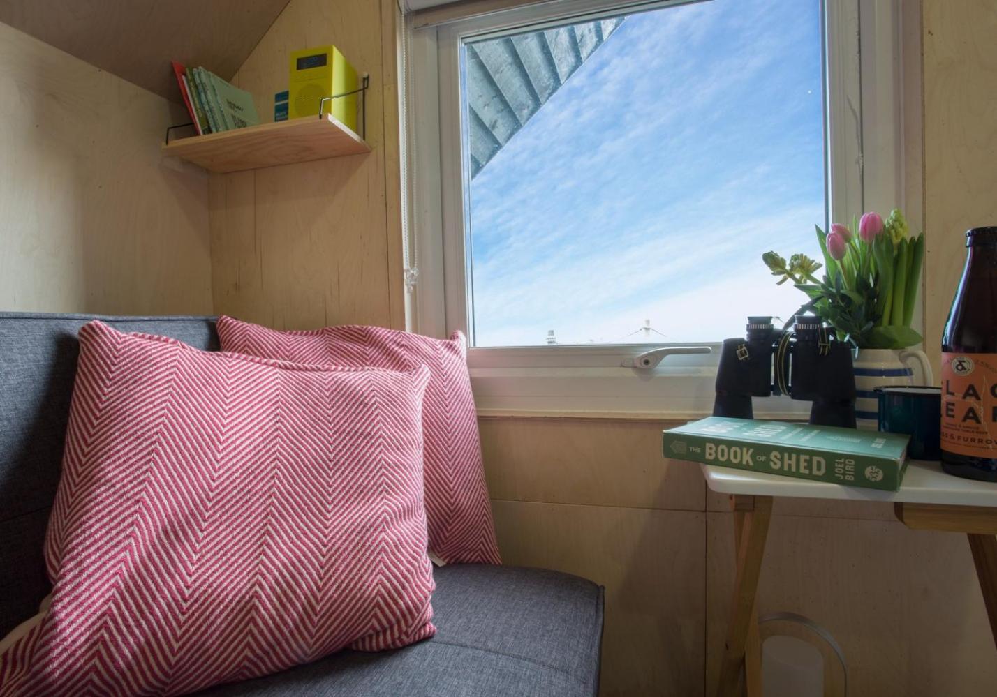 St Oswald Beach Hut Alnmouth view 5