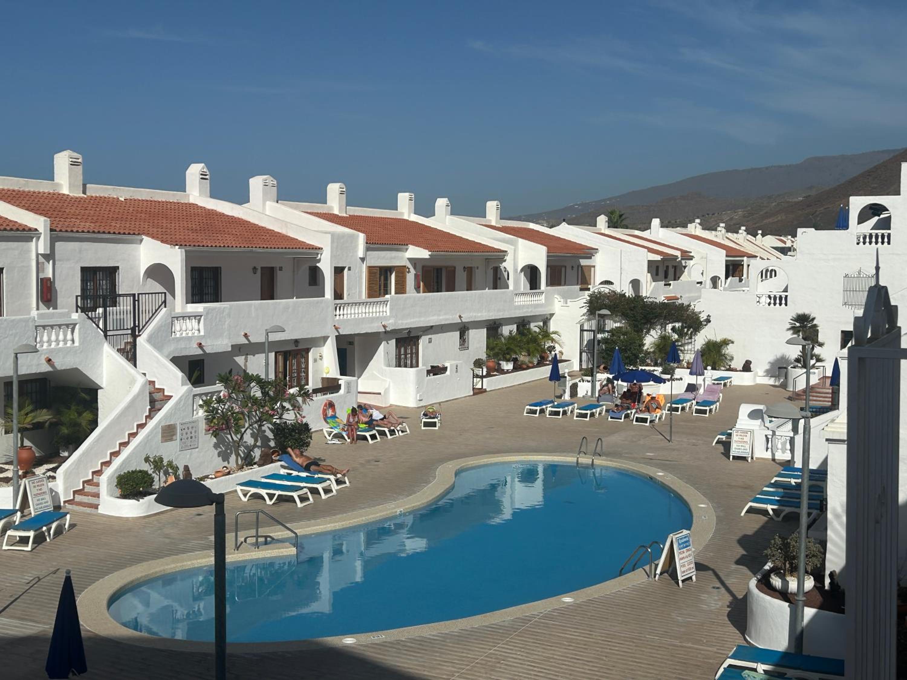 Los Cristianos Stay with Large Terrace & Heated Pool