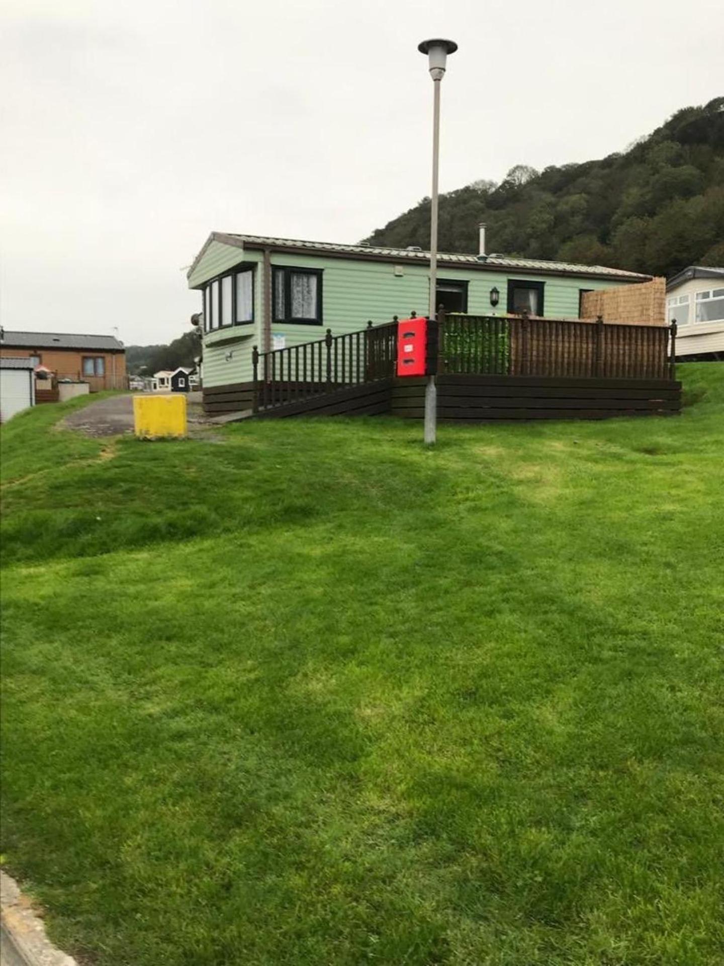 Pet Friendly Caravan Clarach Bay Aberystwyth view 2