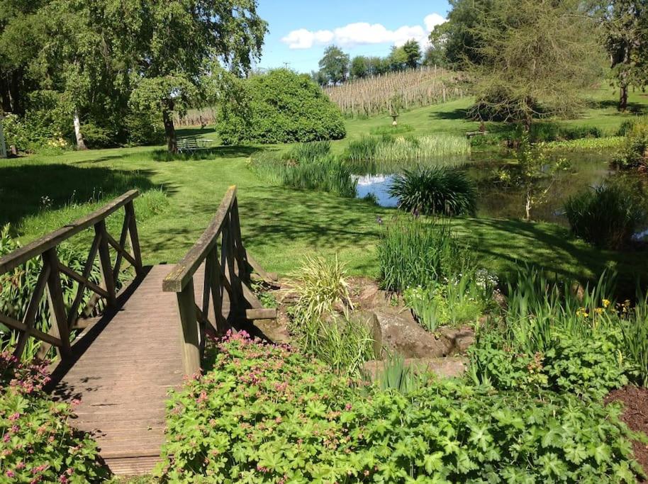 Vineyard lodge in Herefordshire