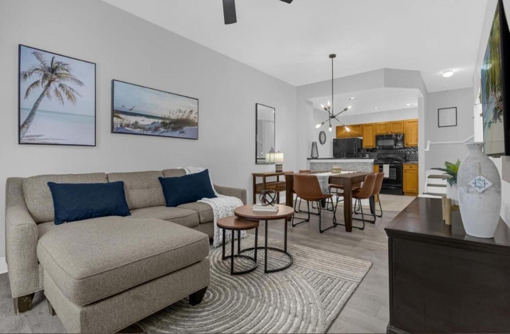 Disney-Area 3BR Townhome | Sleeps 9 | Pool + Gym view 3
