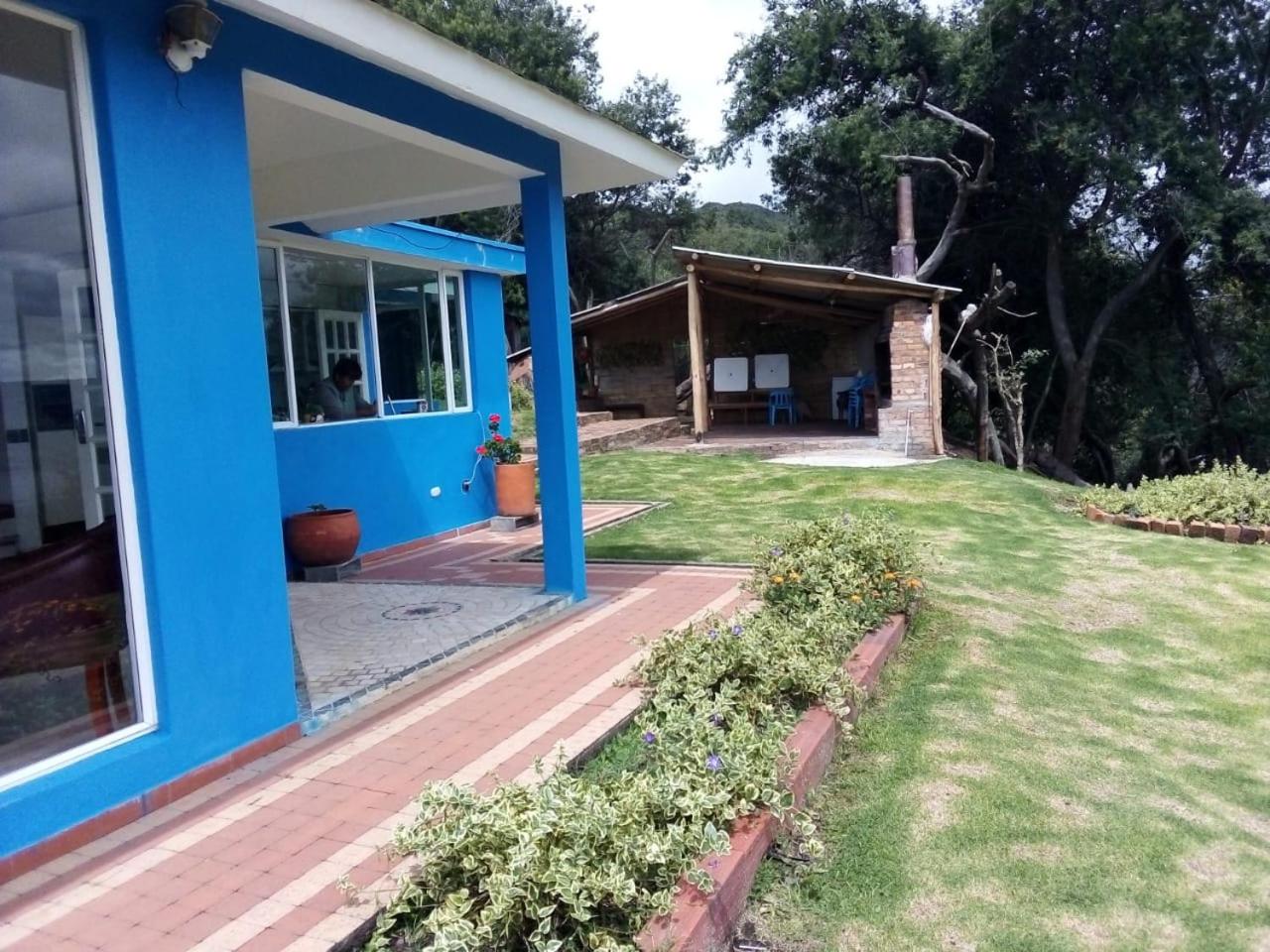 Glamping blue.