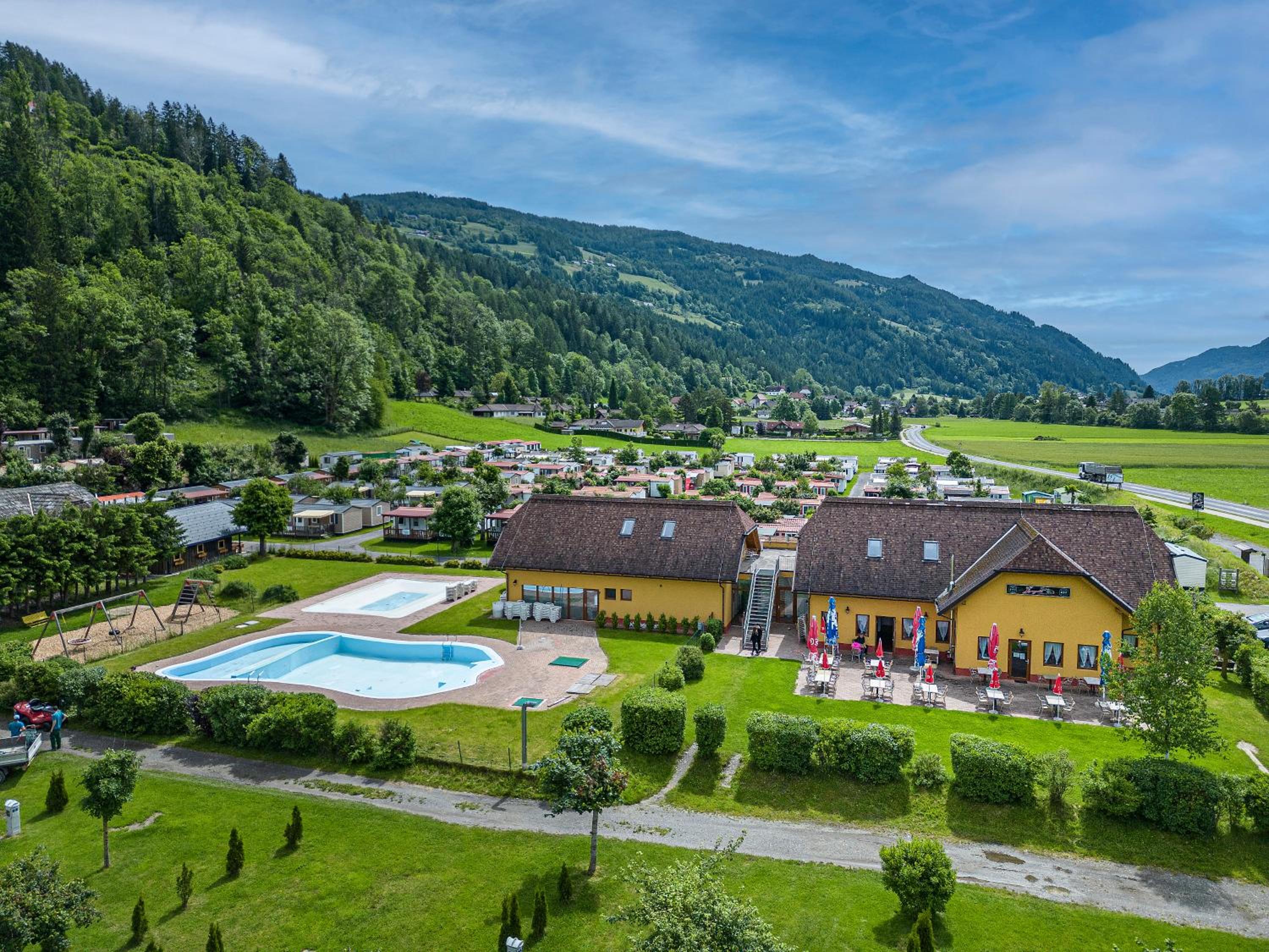 Albatross Mobile Homes on Camping Bella Austria - main view