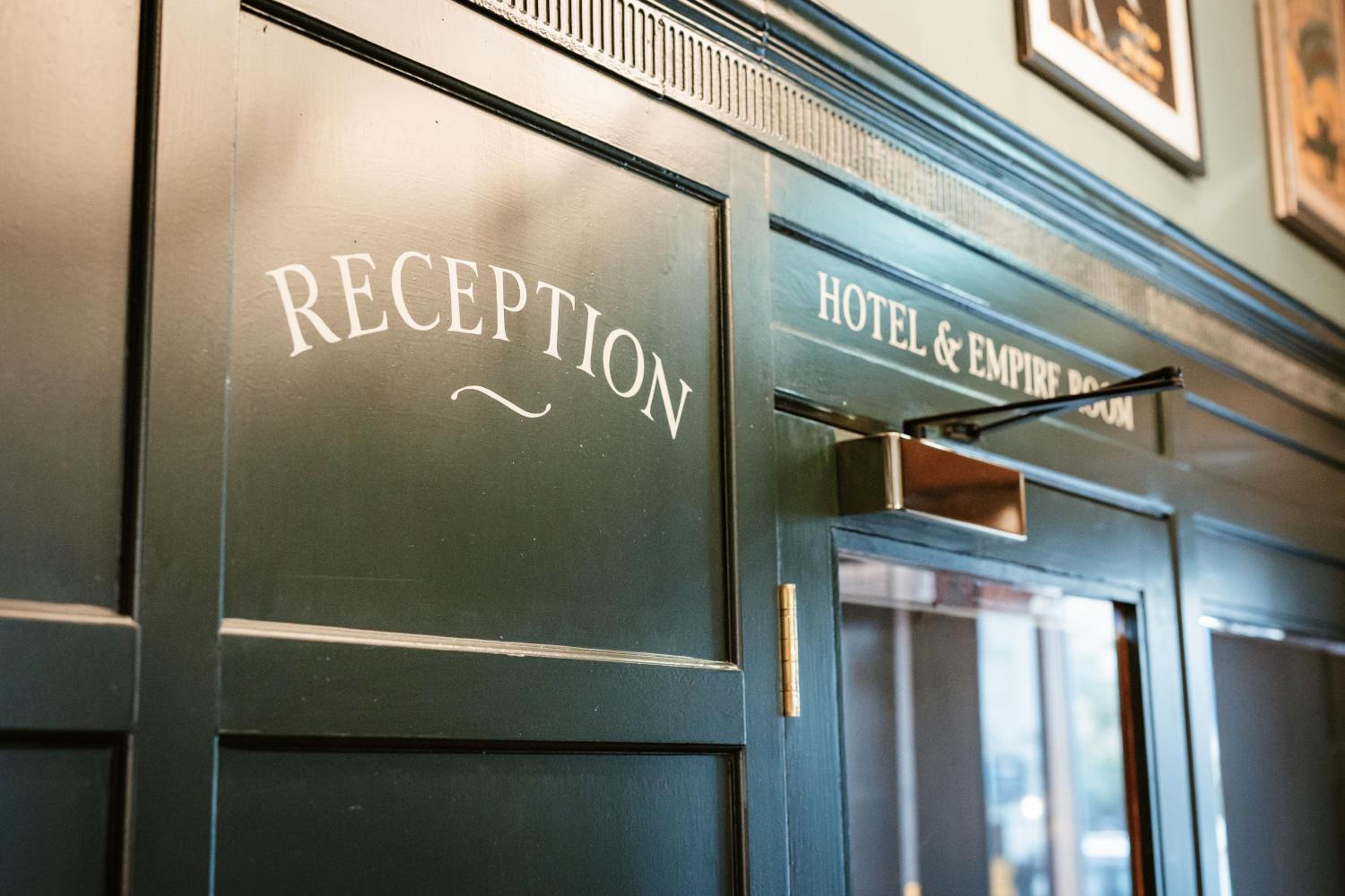 hotel reception