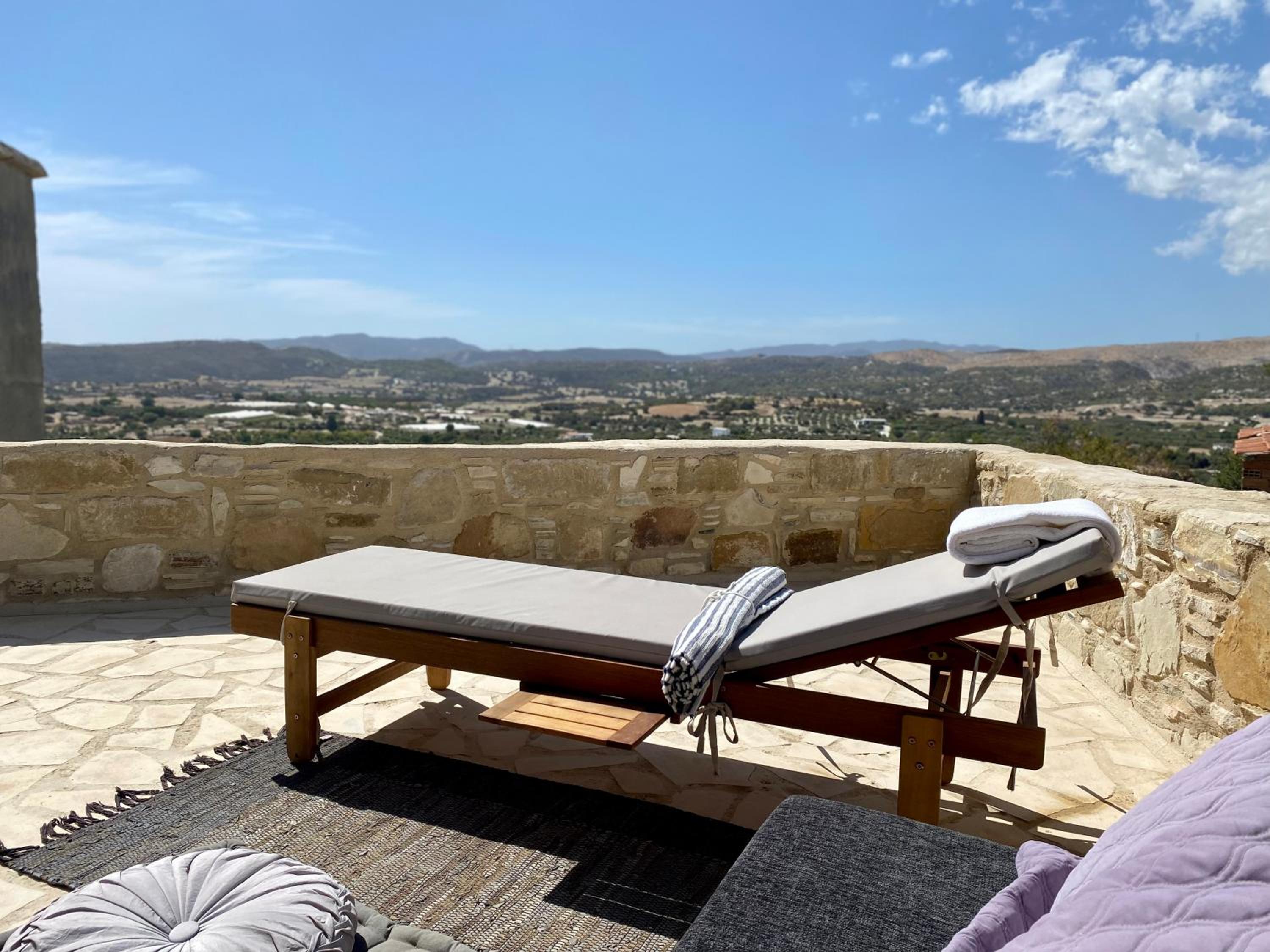 Mountain View Traditional Stone Village Home