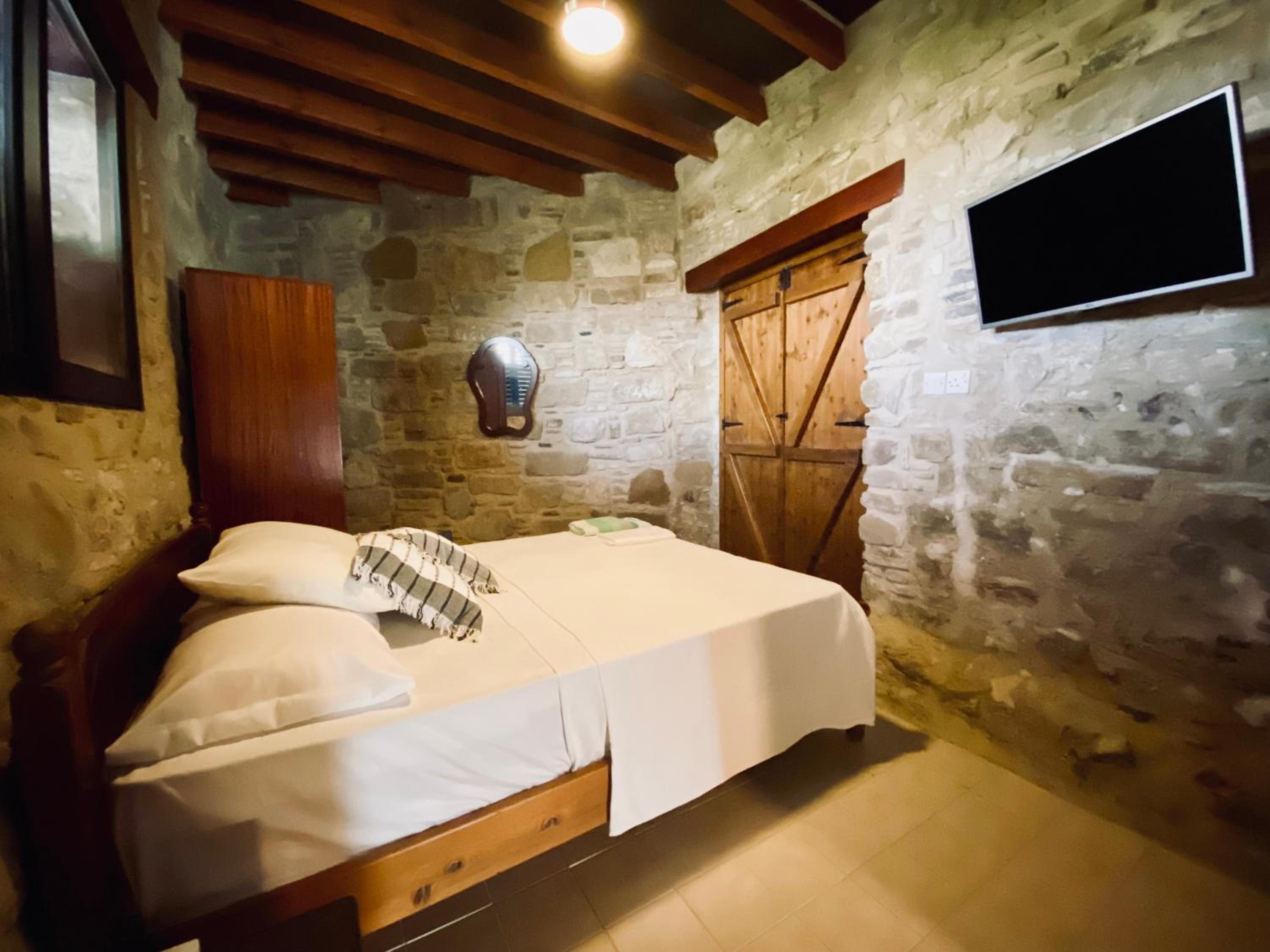 Mountain View Traditional Stone Village Home