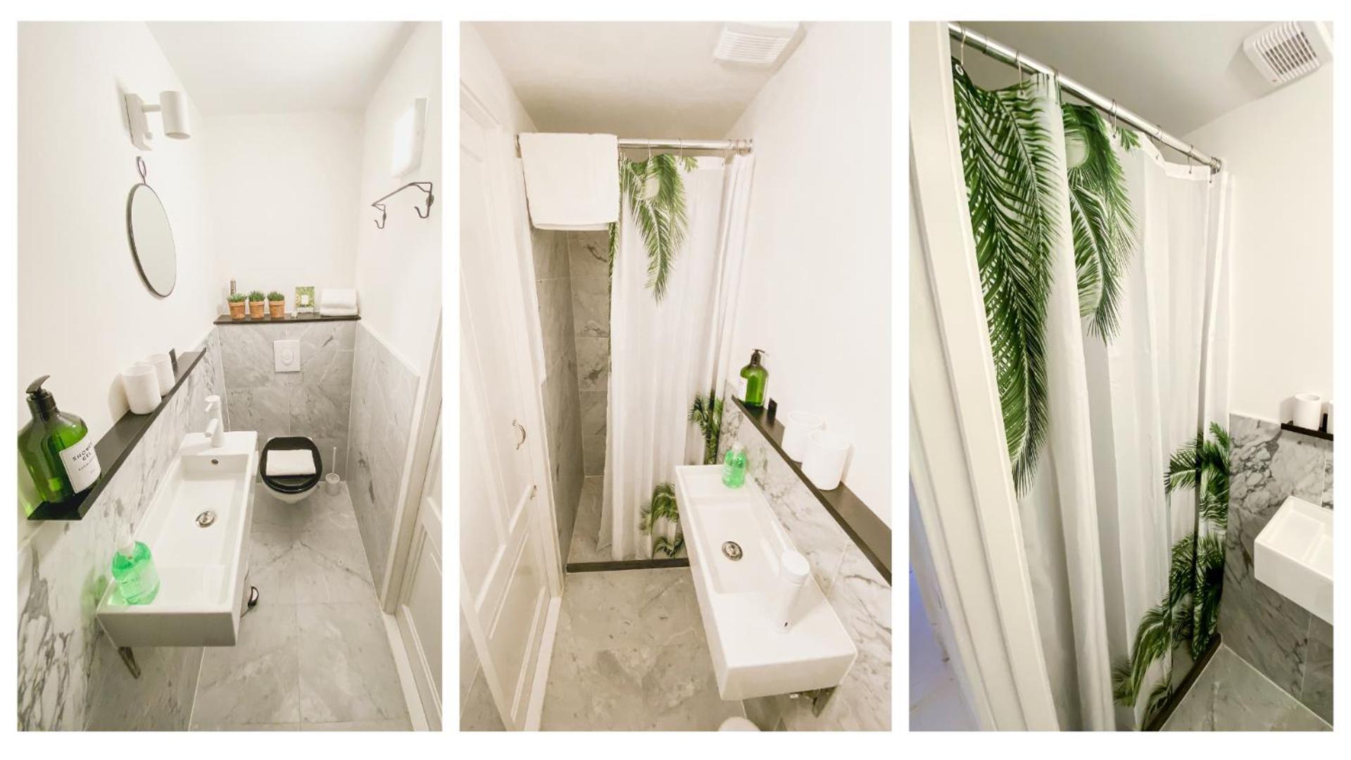 JoyJoyJoy the Green Palm ecolicious studio in a in historic Canalhouse from 1729 with view on the canals