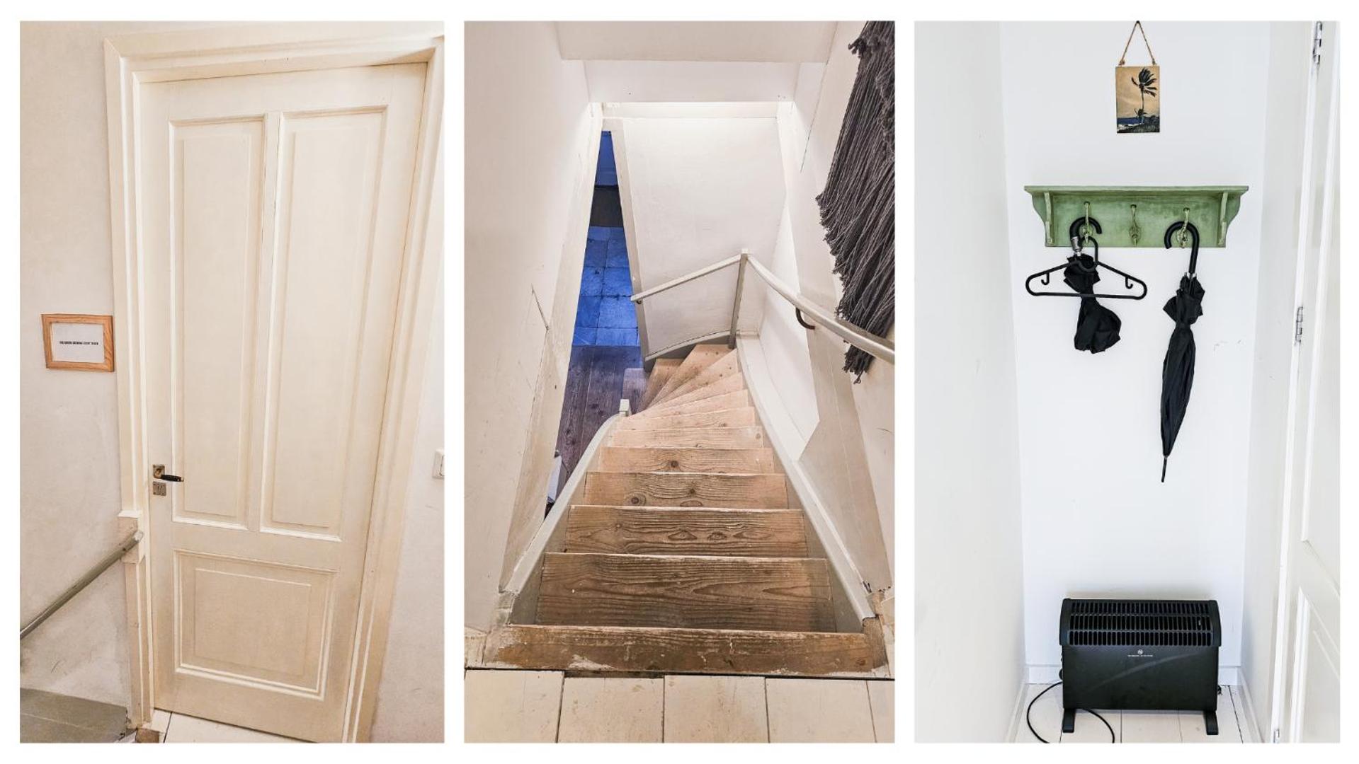 JoyJoyJoy the Green Palm ecolicious studio in a in historic Canalhouse from 1729 with view on the canals