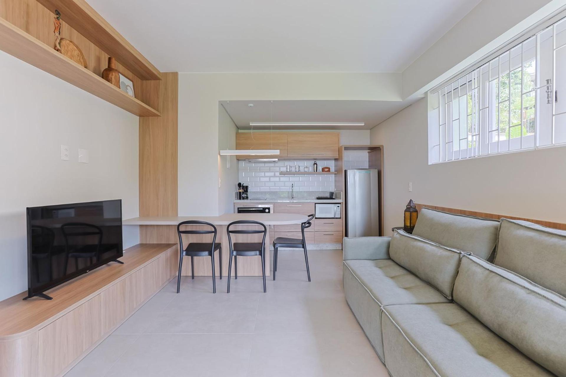 Natureza exuberante: Loft na Praia Brava SX9497
