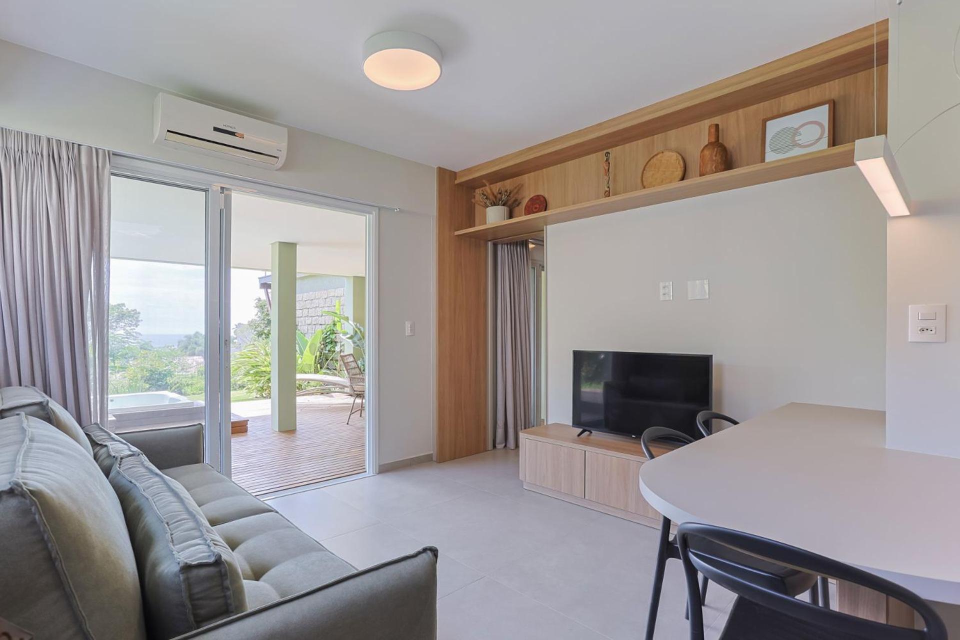 Natureza exuberante: Loft na Praia Brava SX9497