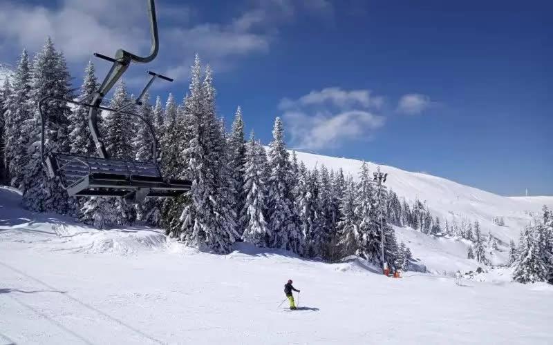Mountain view 1-bedroom apartment few steps from ski piste and Gondola lift