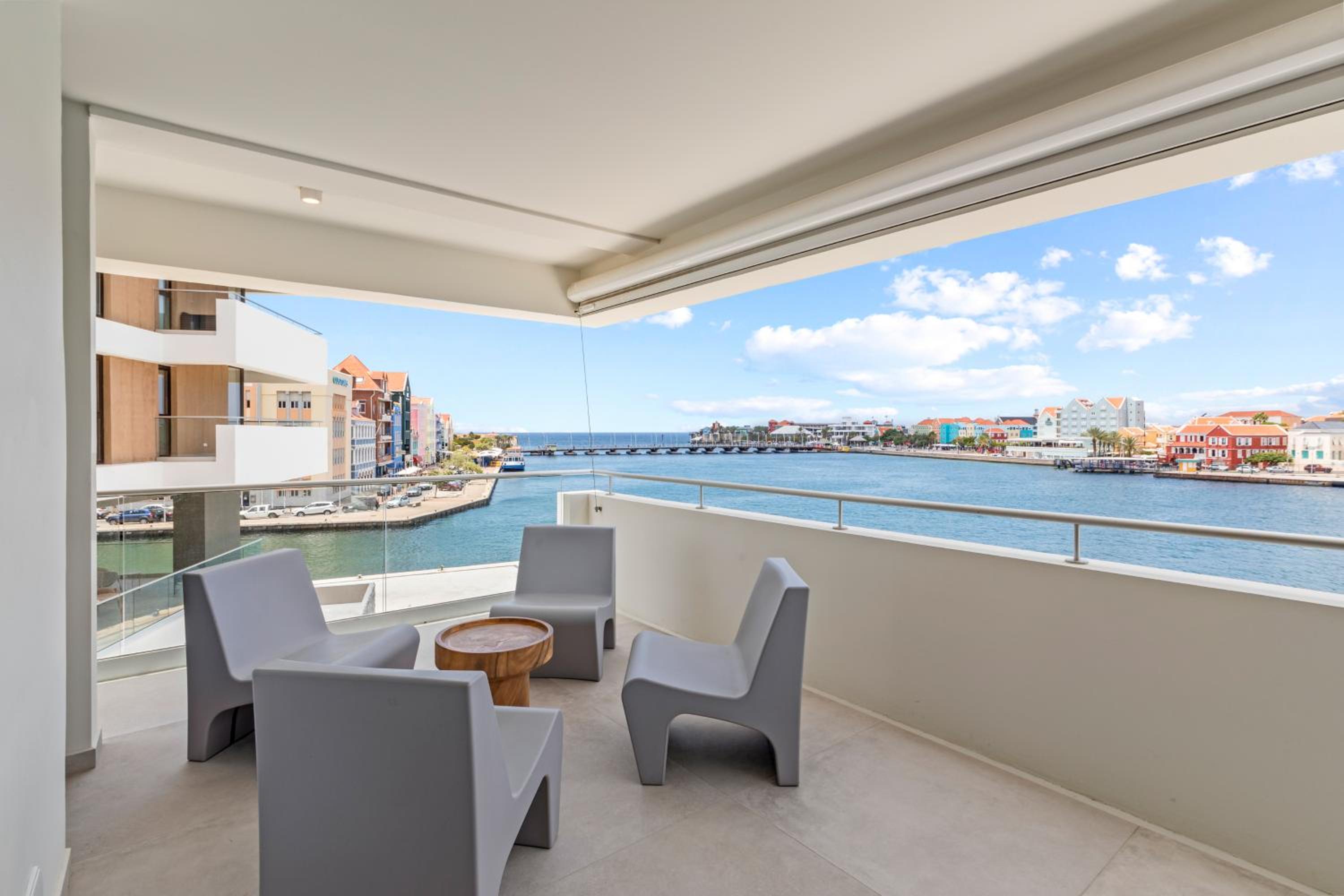 The Wharf apartments, downtown Willemstad