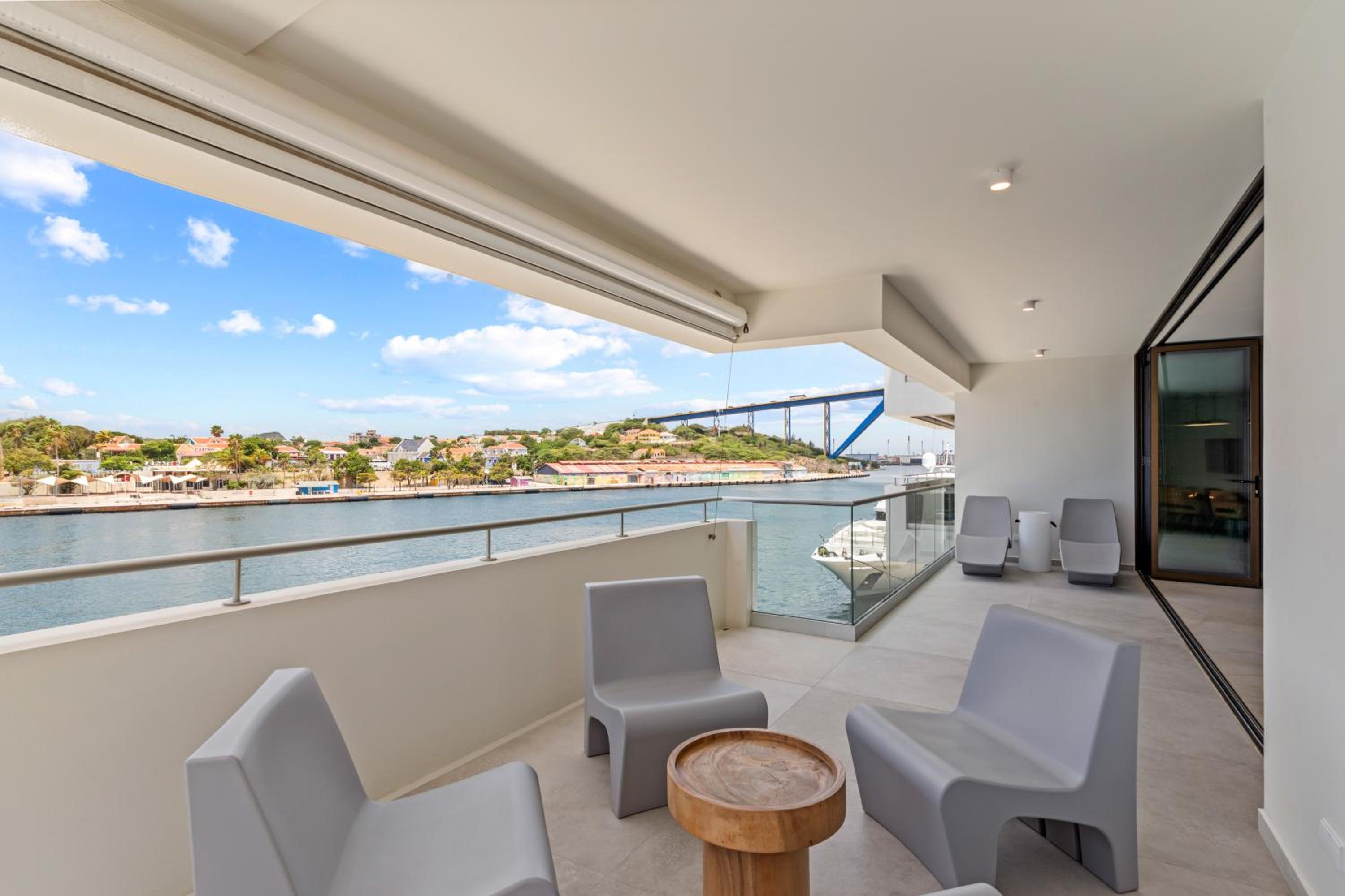 The Wharf apartments, downtown Willemstad