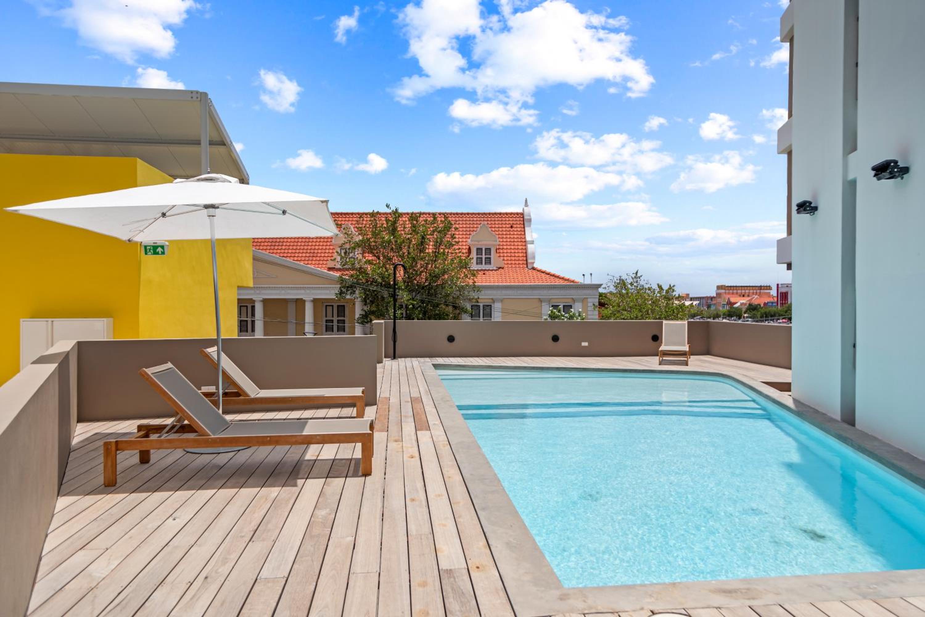 The Wharf apartments, downtown Willemstad