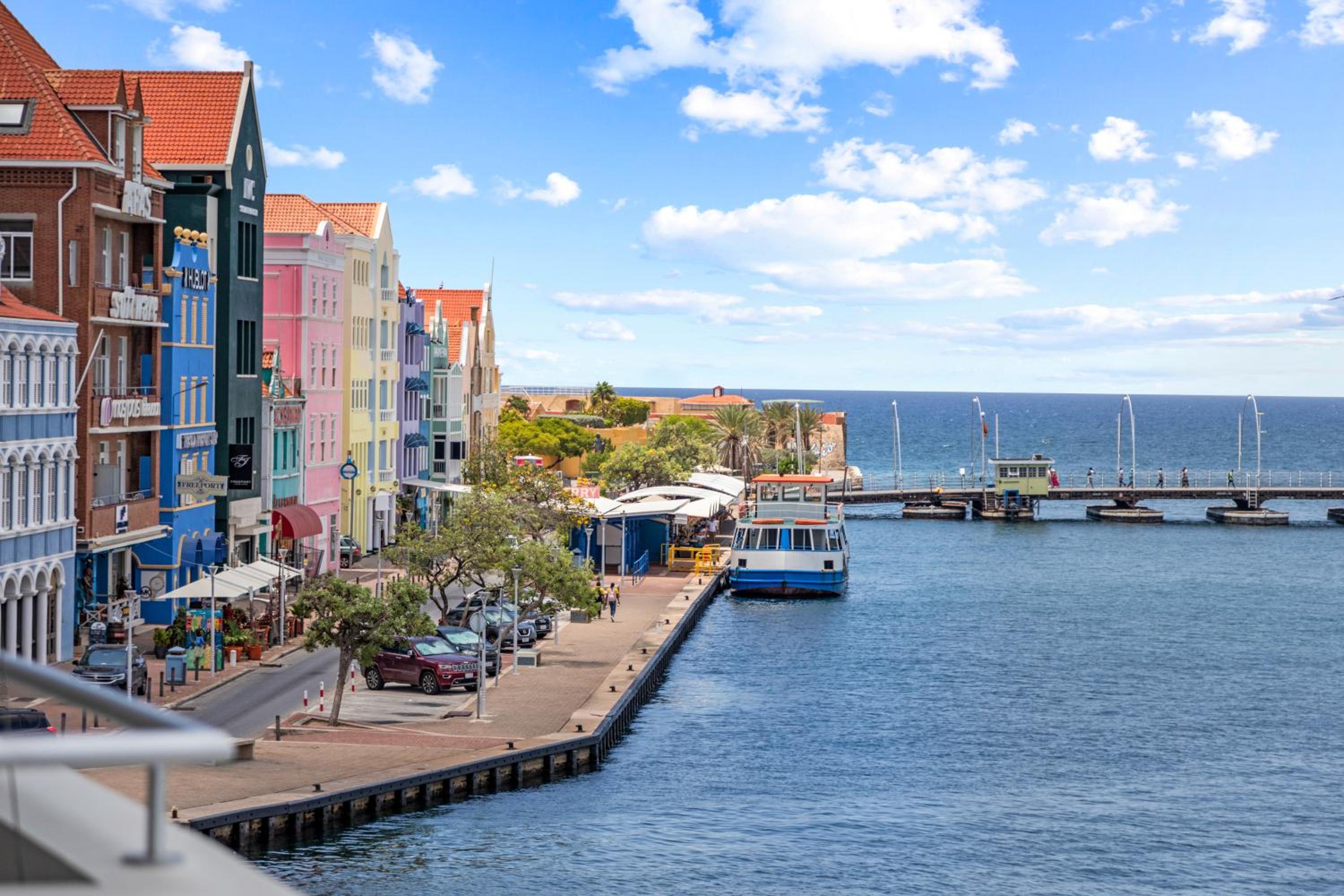 The Wharf apartments, downtown Willemstad