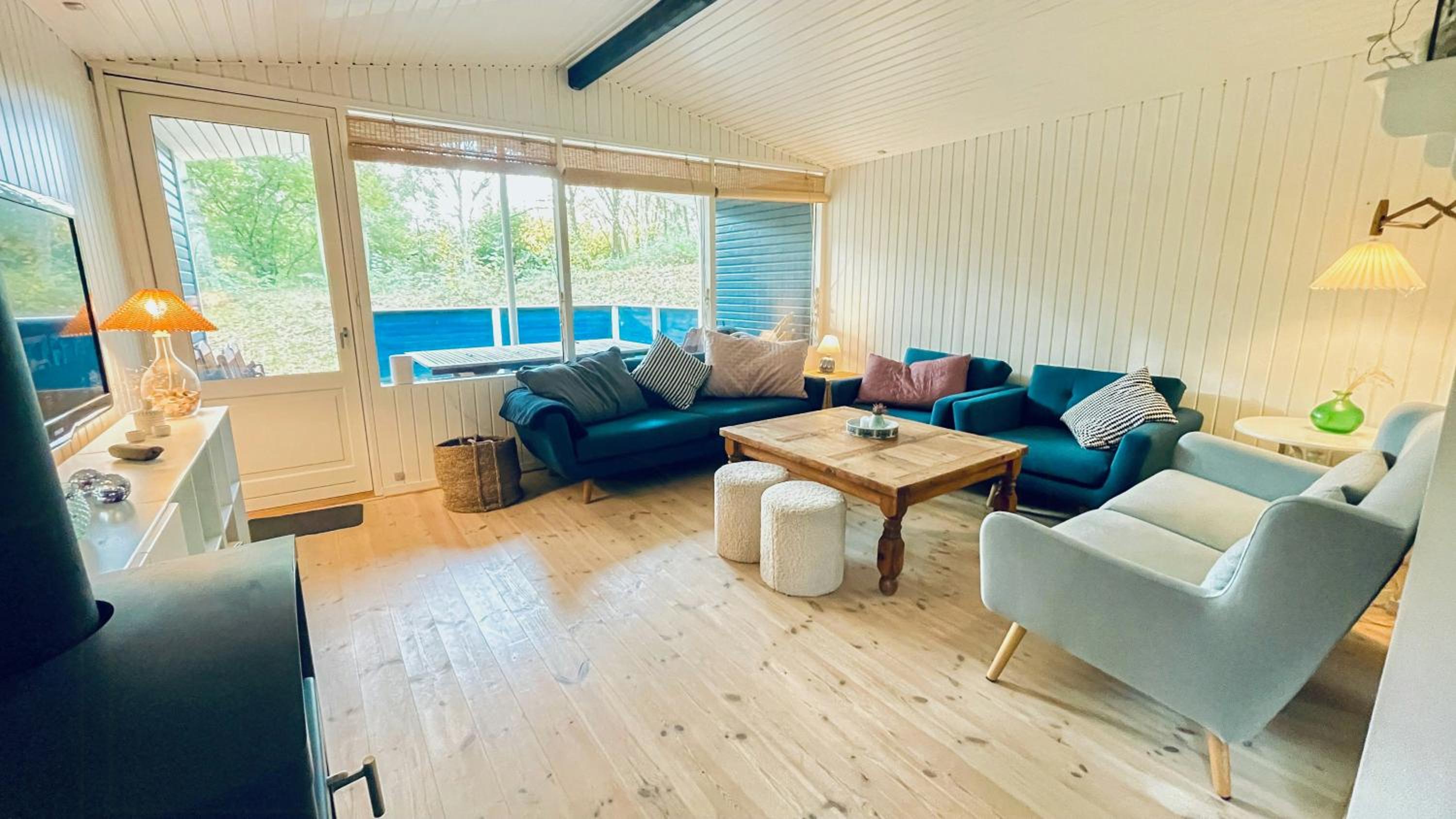 Cottage Near Forest And Beach