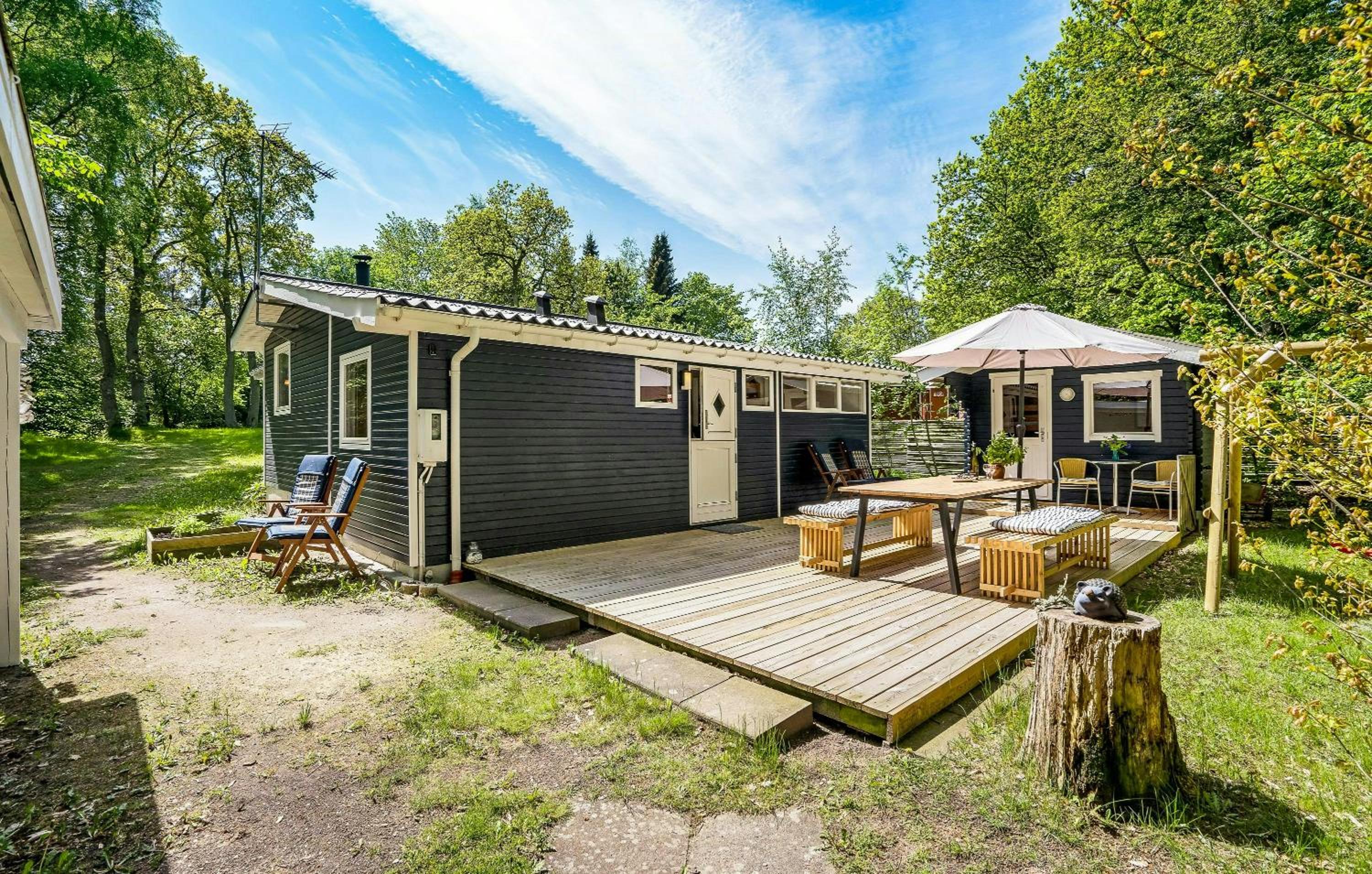 Cottage Near Forest And Beach
