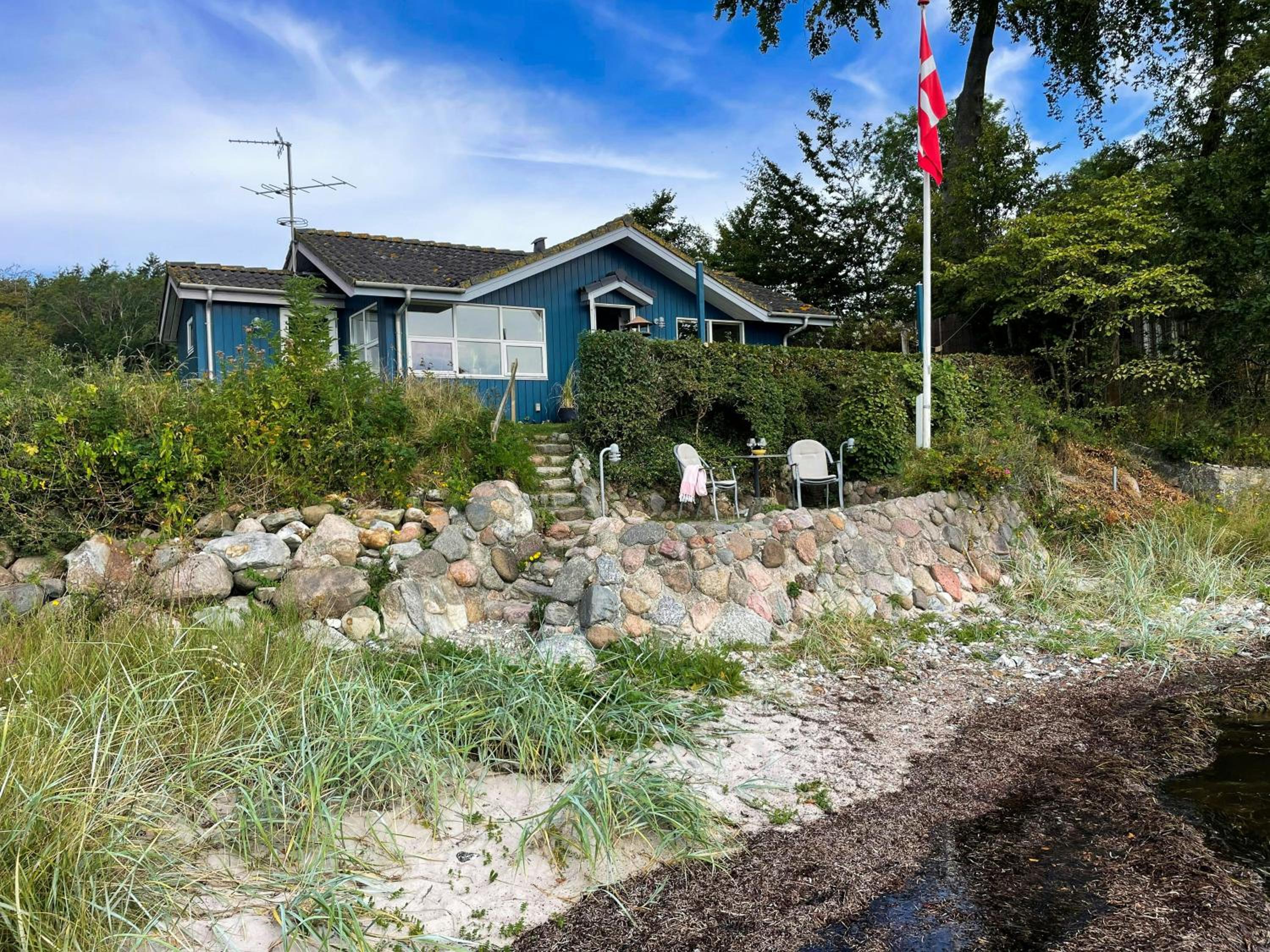 House Near Sea And Forest In Lundeborg