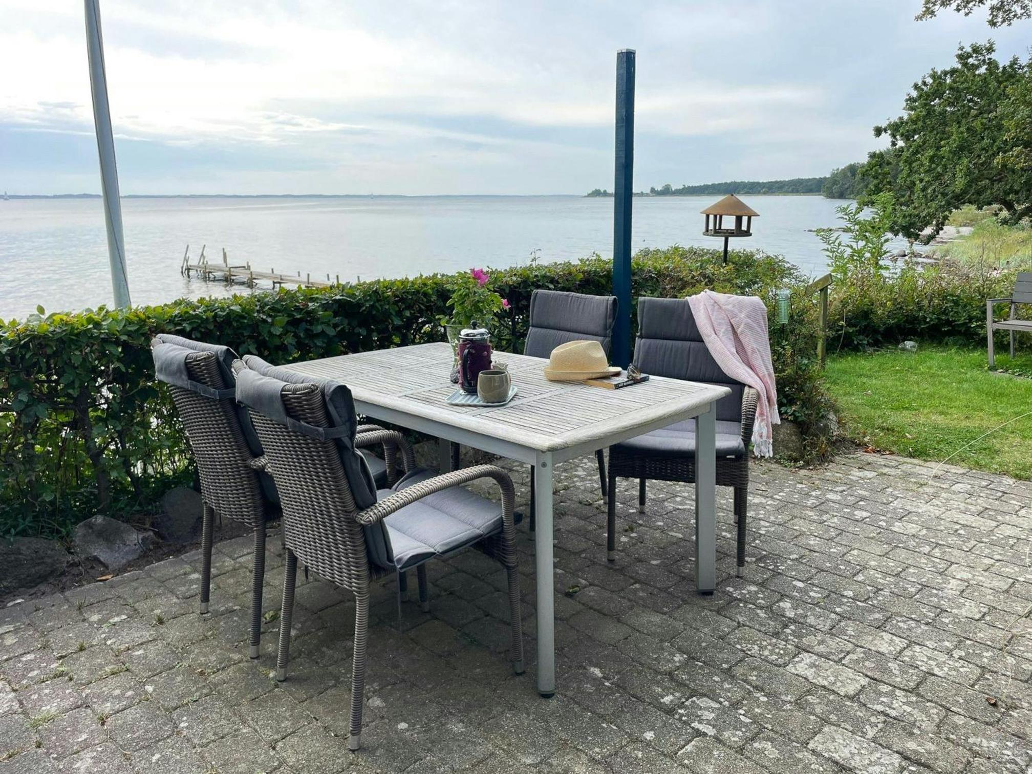 House Near Sea And Forest In Lundeborg