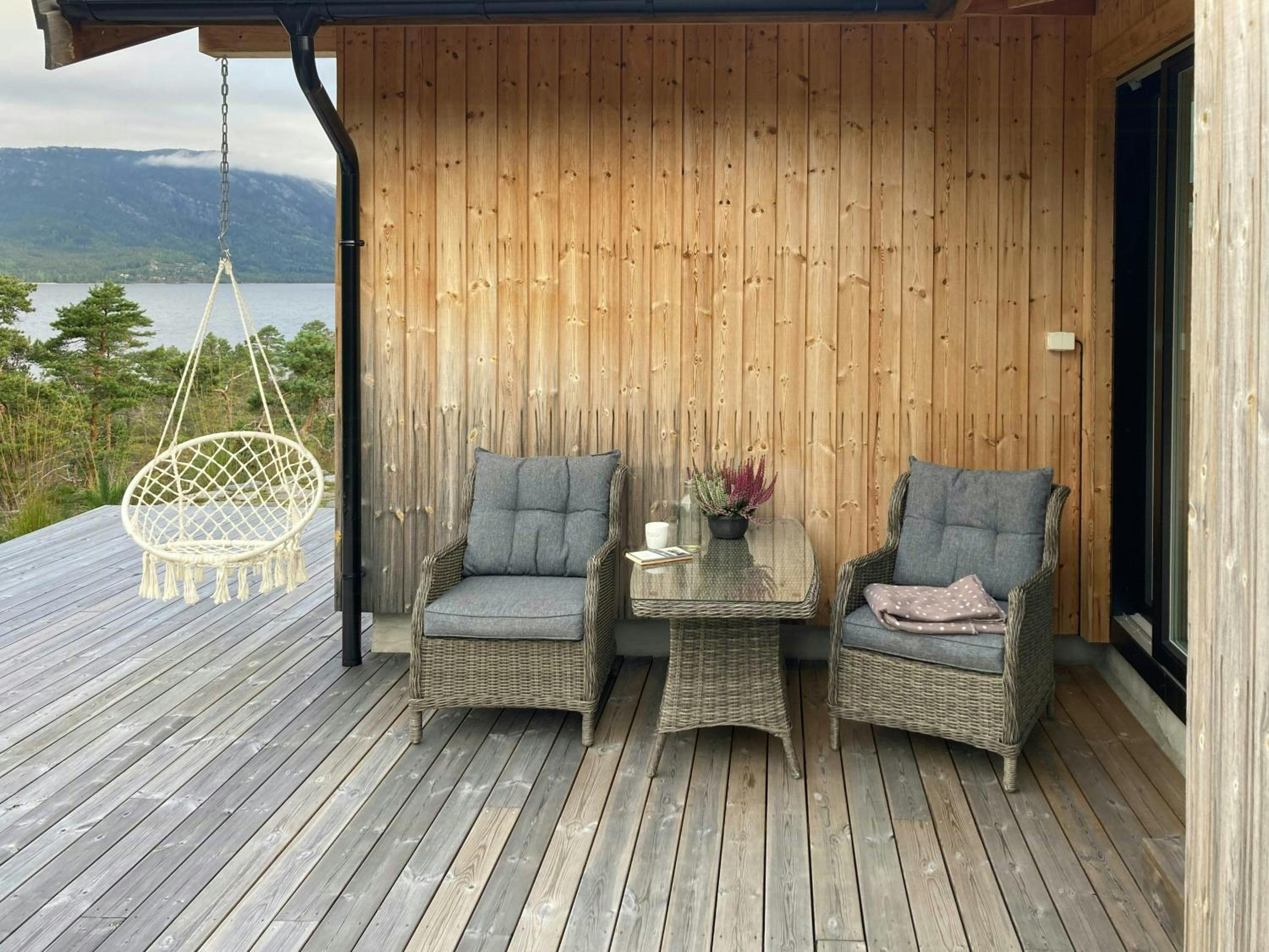 Modern Cabin With Panoramic Views Near Gautefall view 3