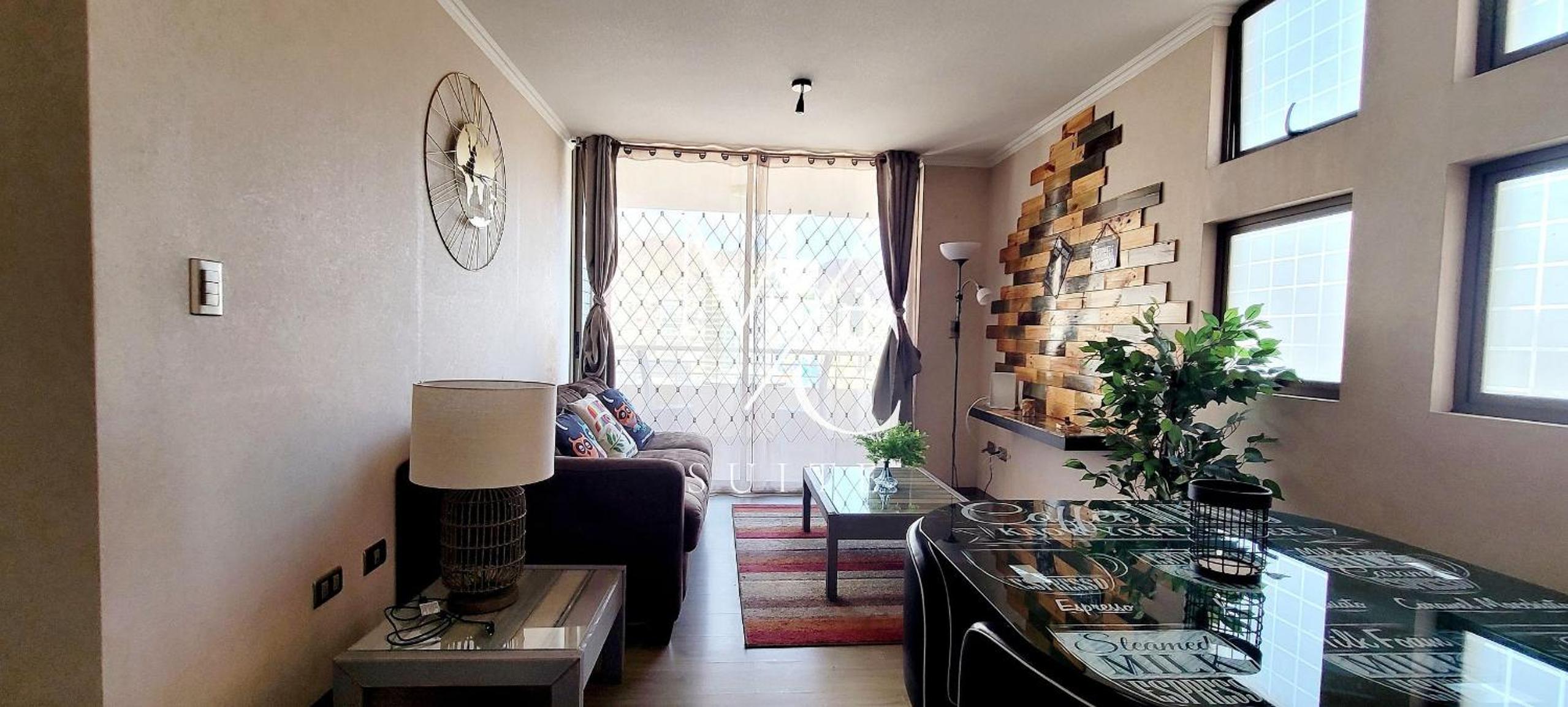 Exclusivo Departamento, piso 14, amplia terraza y vista a la ciudad. Clinica Antofagasta