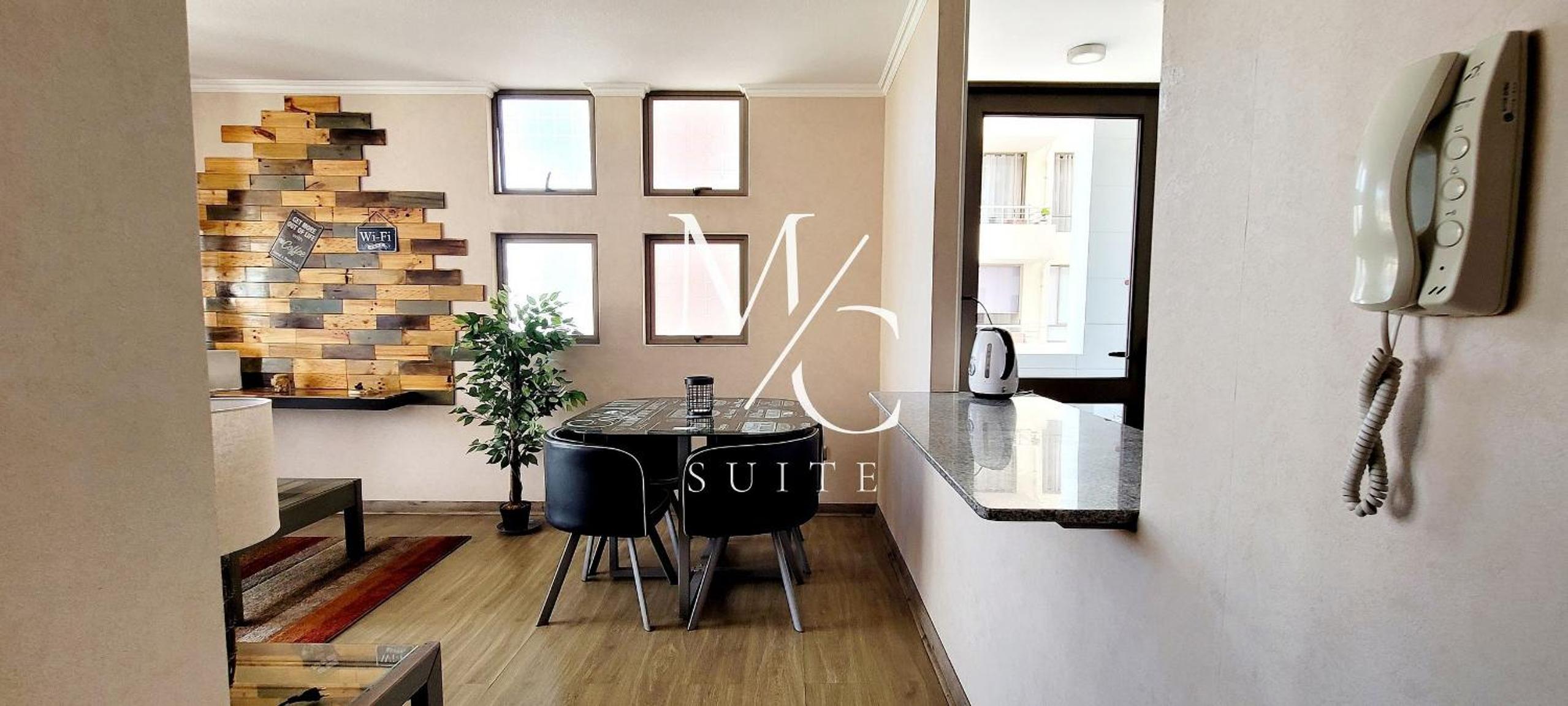 Exclusivo Departamento, piso 14, amplia terraza y vista a la ciudad. Clinica Antofagasta