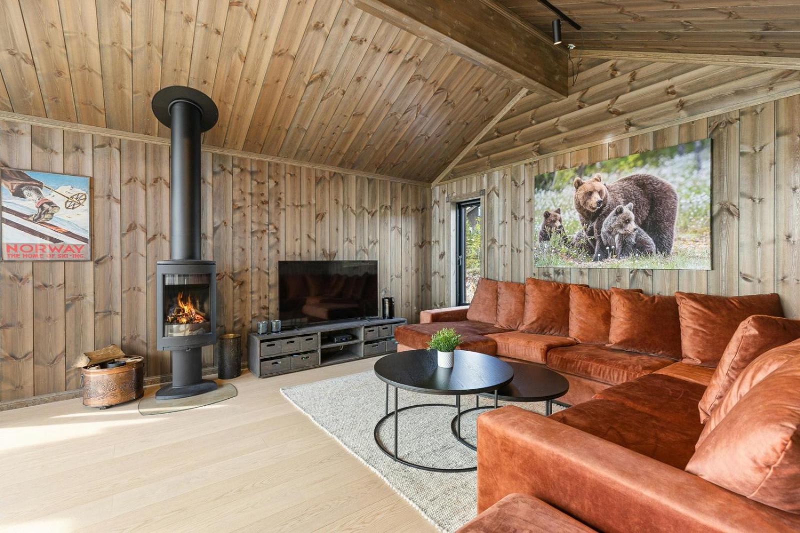 Mountain Cabin With Jacuzzi Near Turufjell view 2