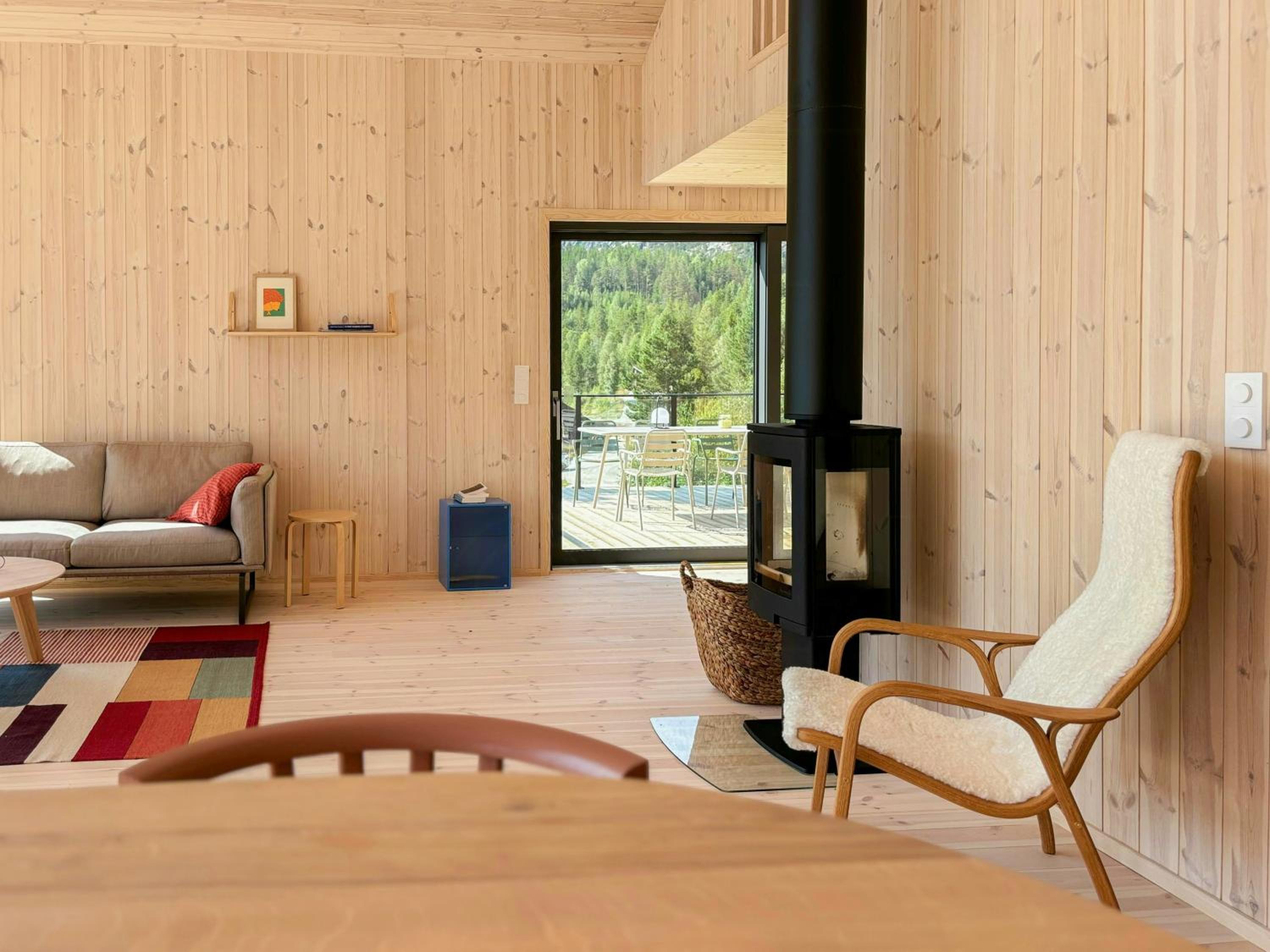 Designer Cabin By Lake Nisser With View And Sauna view 4