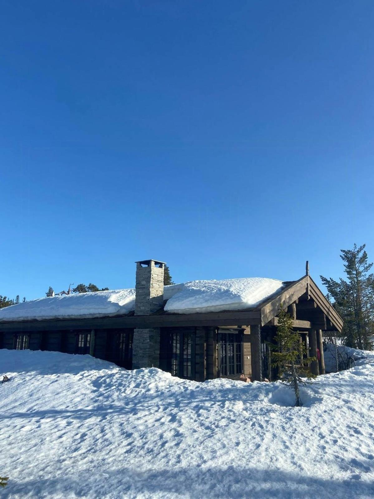 Modern Log Cabin With Hot Tub And Sauna view 4